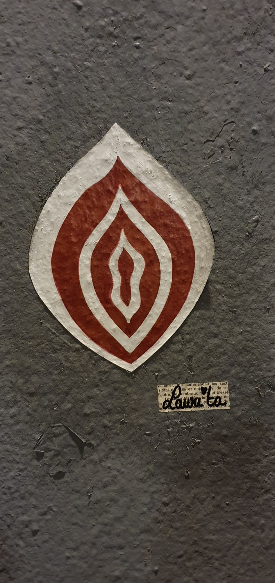 
								Street-art graffiti fresque 
								Laurita 
									53 Mont&eacute;e de la Grande-C&ocirc;te
									
									Lyon
									France 
									Pat Finder
								Street-Art-Safari.com
								