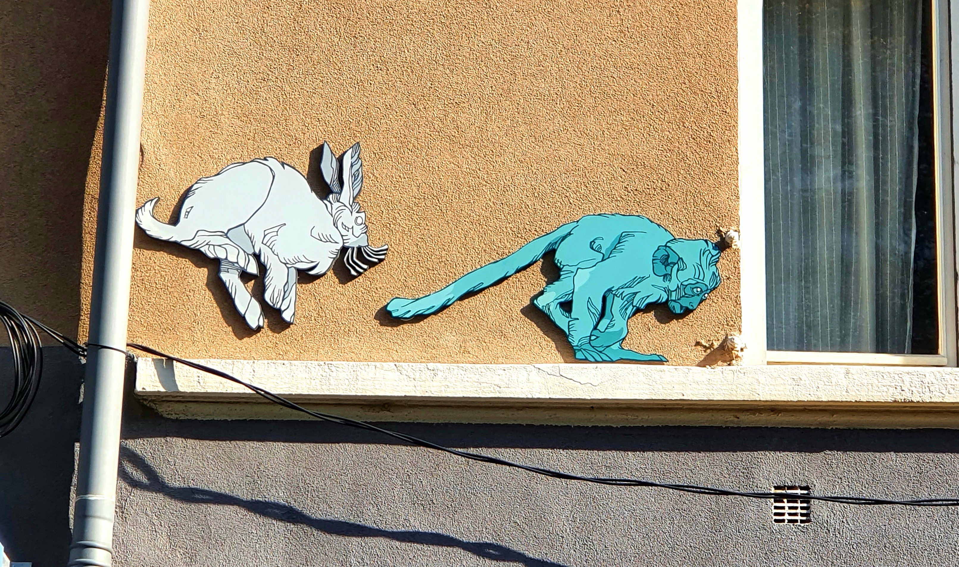 
								Street-art graffiti fresque 
								Popek, Tank 
									37 Rue Chevreul
									
									Lyon
									France 
									Pat Finder
								Street-Art-Safari.com
								