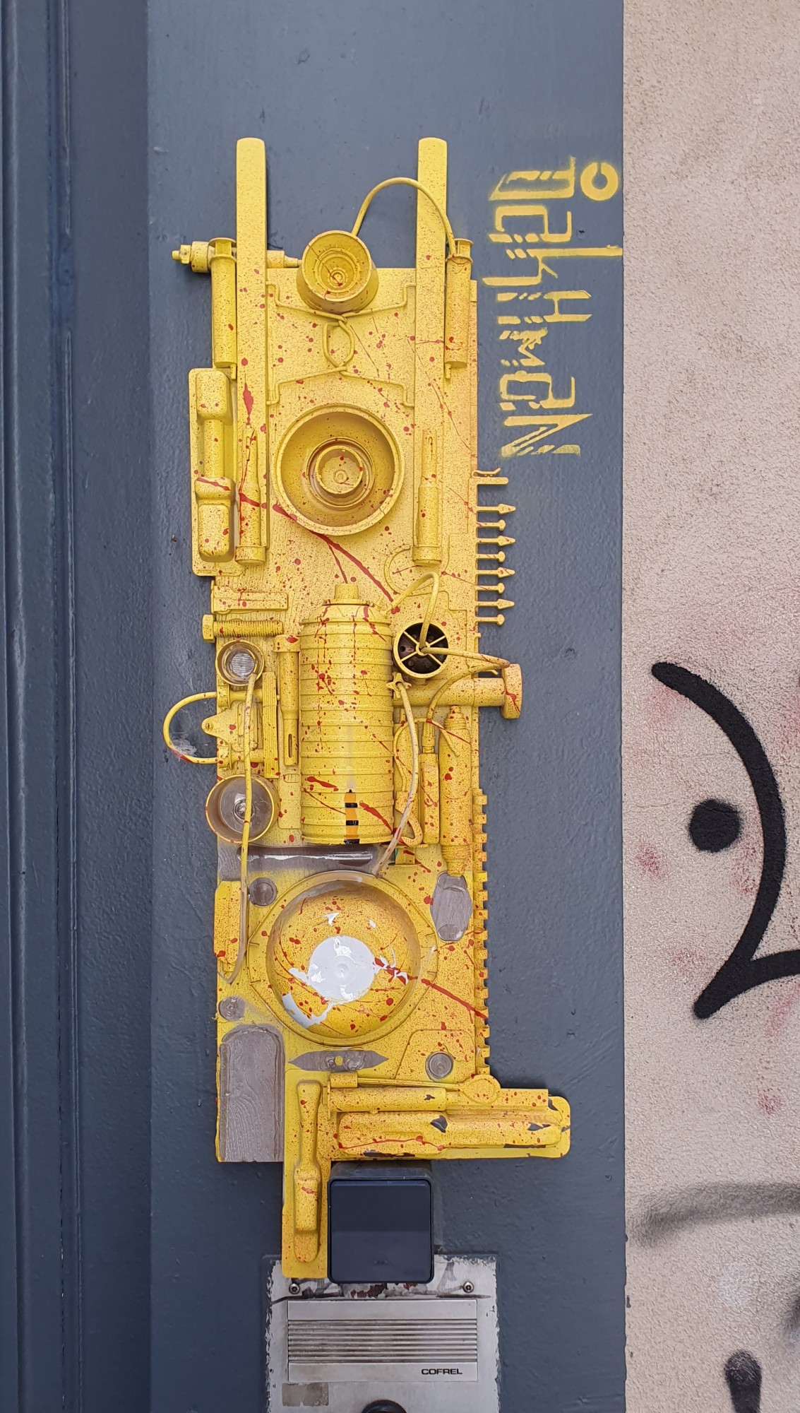 
								Street-art graffiti fresque 
								IakhMan 
									13-1 Rue Terraille
									
									Lyon
									France 
									Pat Finder
								Street-Art-Safari.com
								