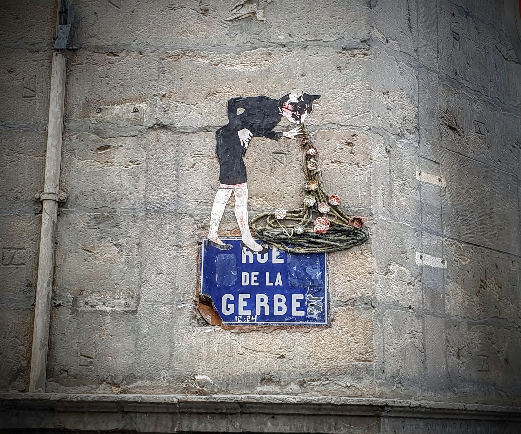 
								Street-art graffiti fresque 
								Las Gatas 
									6 Rue Gerbe
									
									Lyon
									France 
									Pat Finder
								Street-Art-Safari.com
								