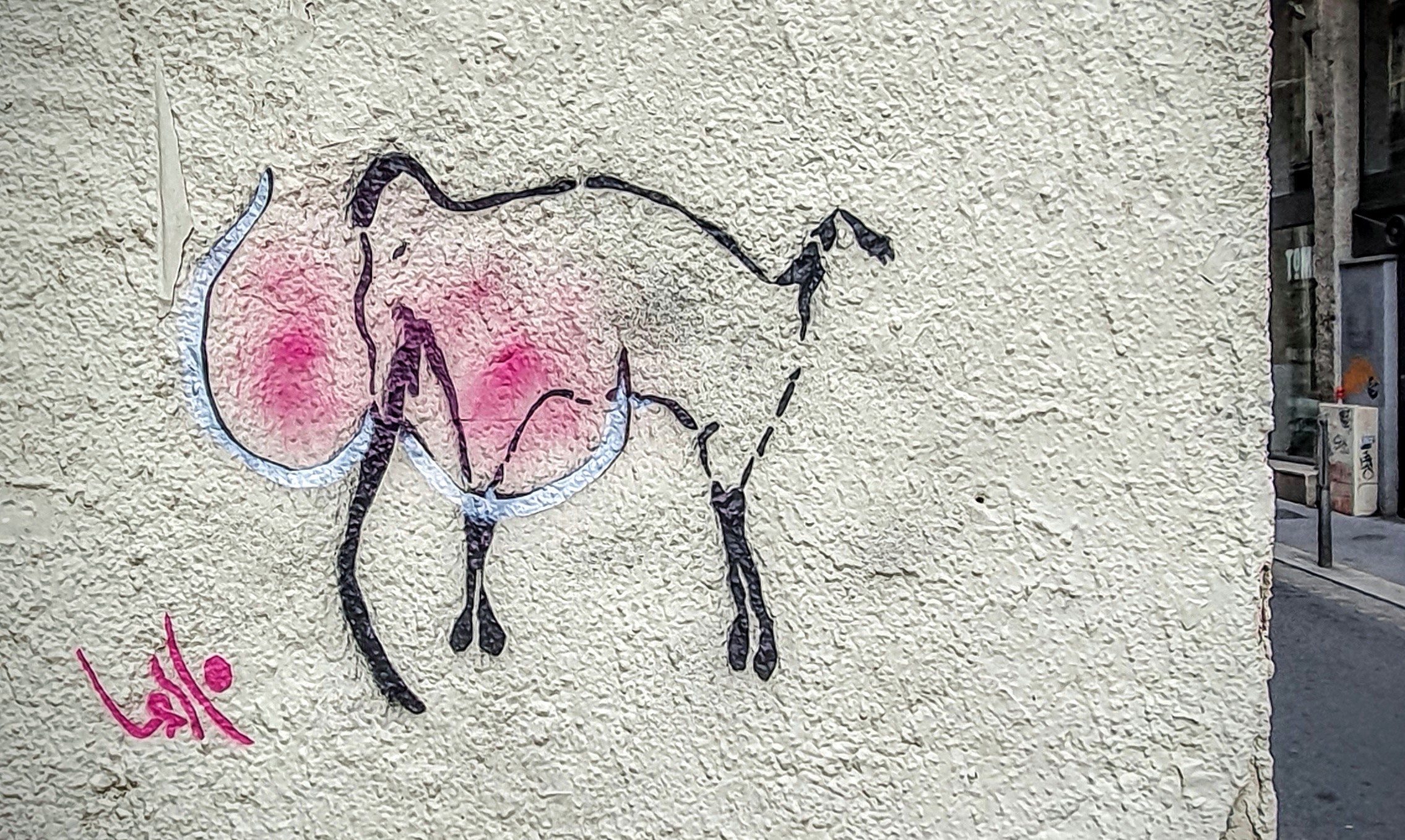 
								Street-art graffiti fresque 
								Lasco 
									11-1 Rue Romarin
									
									Lyon
									France 
									Pat Finder
								Street-Art-Safari.com
								