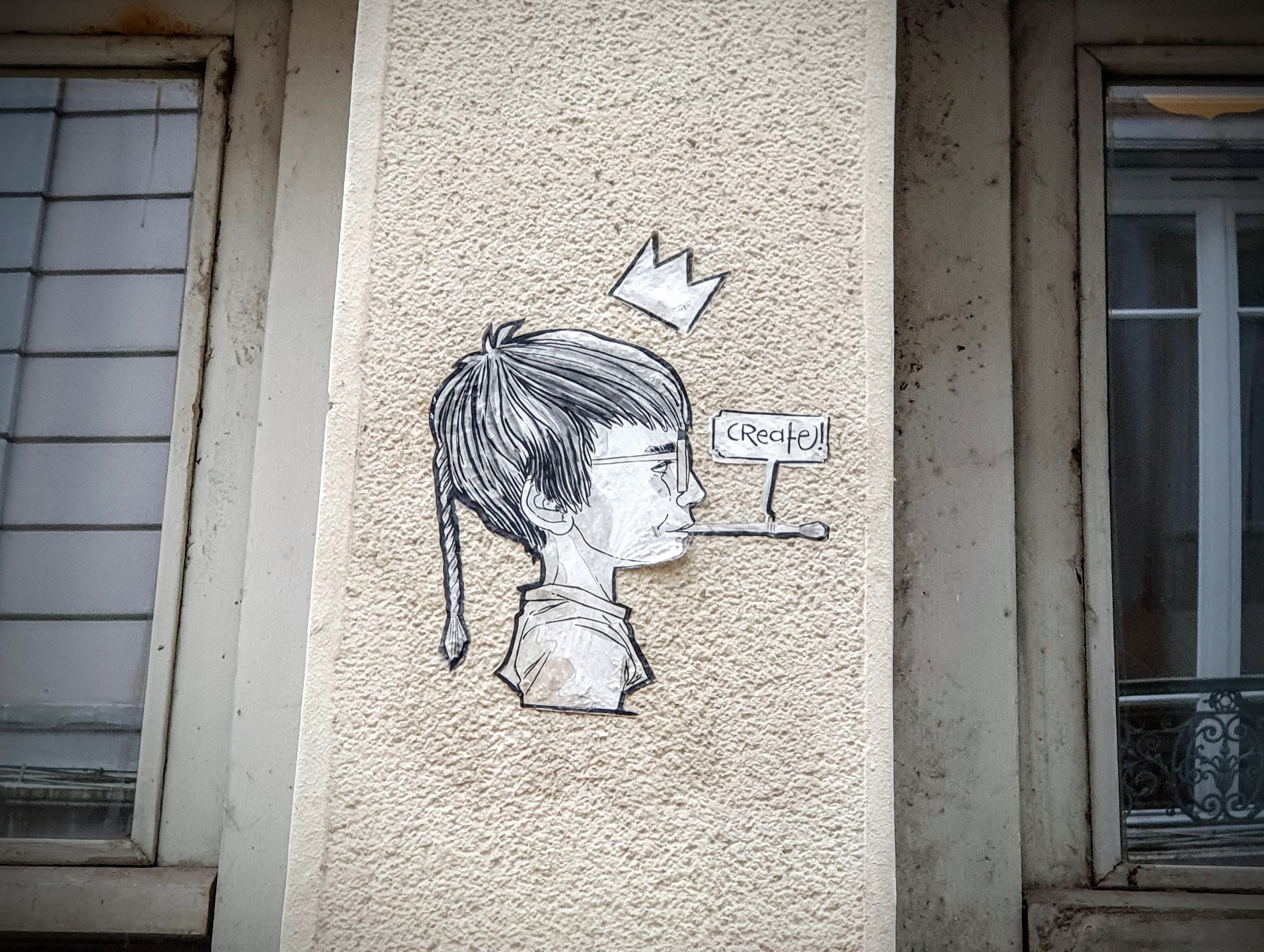 
								Street-art graffiti fresque 
								Bounka 
									4-14 Rue Pleney
									
									Lyon
									France 
									Pat Finder
								Street-Art-Safari.com
								