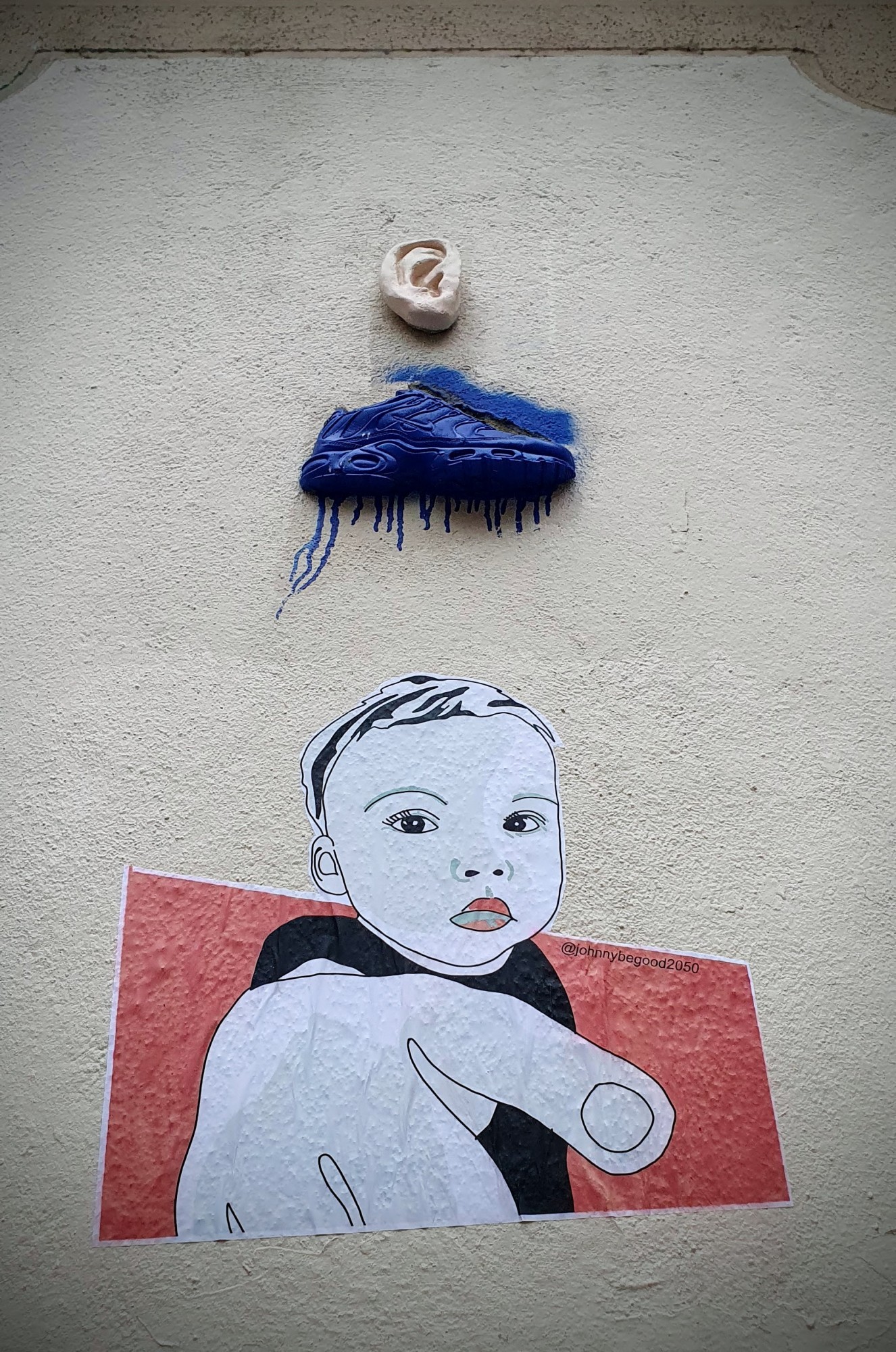 
								Street-art graffiti fresque 
								Johnny BEEGOOD, Nose 
									3 Place Meissonier
									
									Lyon
									France 
									Pat Finder
								Street-Art-Safari.com
								