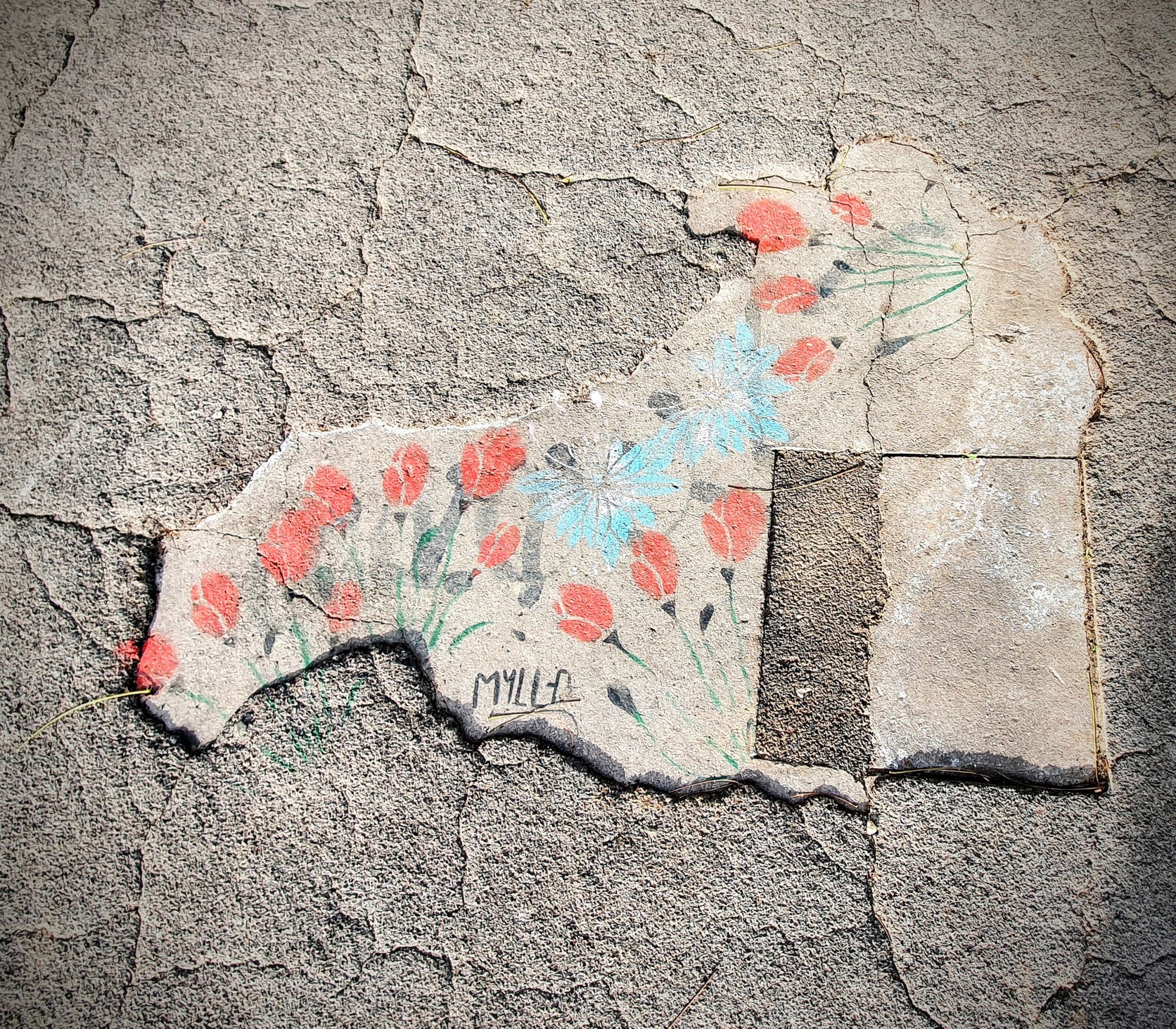 
								Street-art graffiti fresque 
								Mylla 
									3 Place Rouville
									
									Lyon
									France 
									Pat Finder
								Street-Art-Safari.com
								