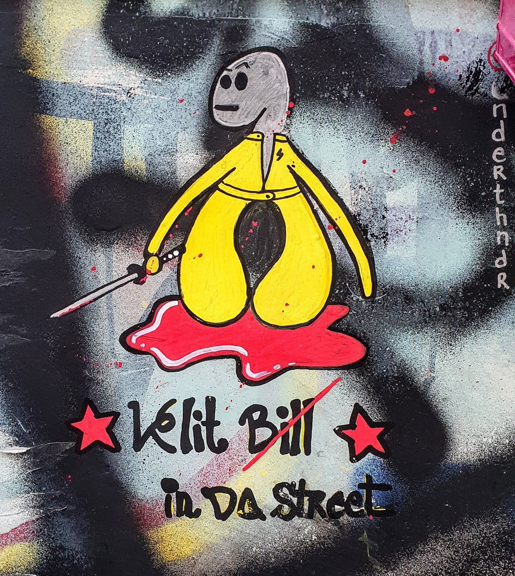 
								Street-art graffiti fresque 
								KlitInDaStreet, UnderThndr 
									11 Rue Diderot
									
									Lyon
									France 
									Pat Finder
								Street-Art-Safari.com
								