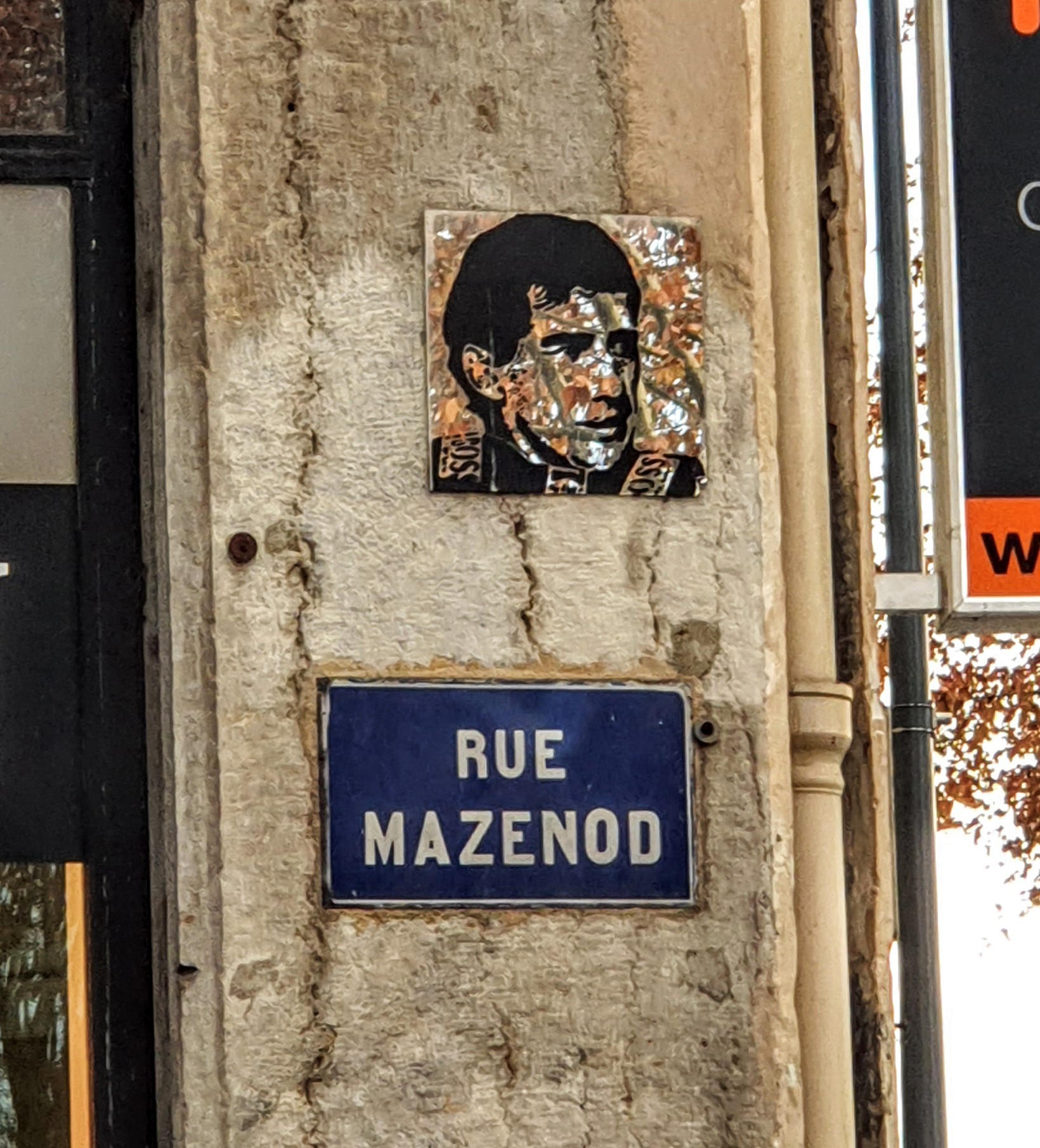 
								Street-art graffiti fresque 
								MIRROR 
									21 Quai Victor Augagneur
									
									Lyon
									France 
									Pat Finder
								Street-Art-Safari.com
								