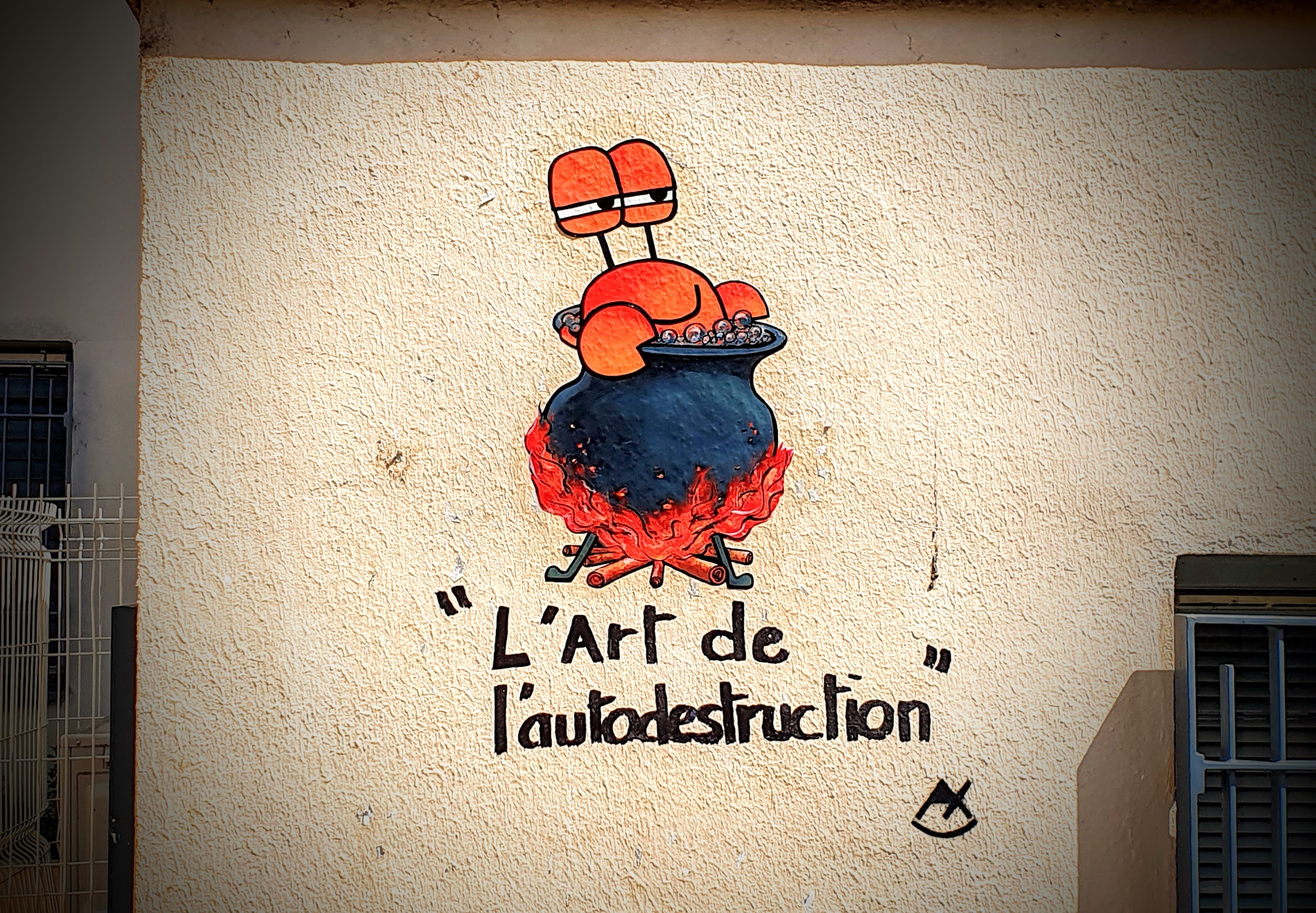 
								Street-art graffiti fresque 
								Ax Creart 
									122 Mont&eacute;e de la Grande-C&ocirc;te
									
									Lyon
									France 
									Pat Finder
								Street-Art-Safari.com
								