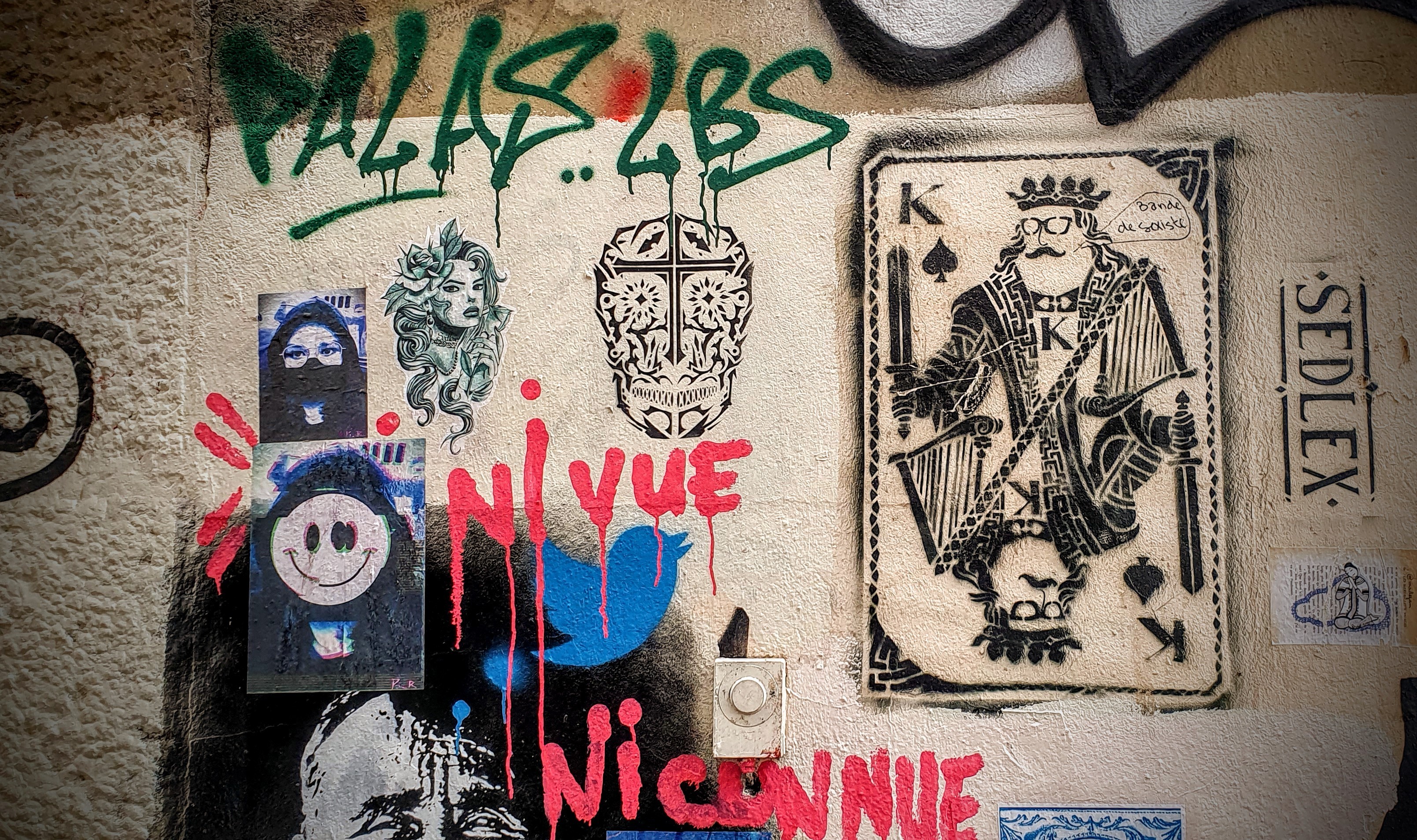 
								Street-art graffiti fresque 
								Sedlex 
									17 Cours Berriat
									38000
									Grenoble
									France 
									Pat Finder
								Street-Art-Safari.com
								