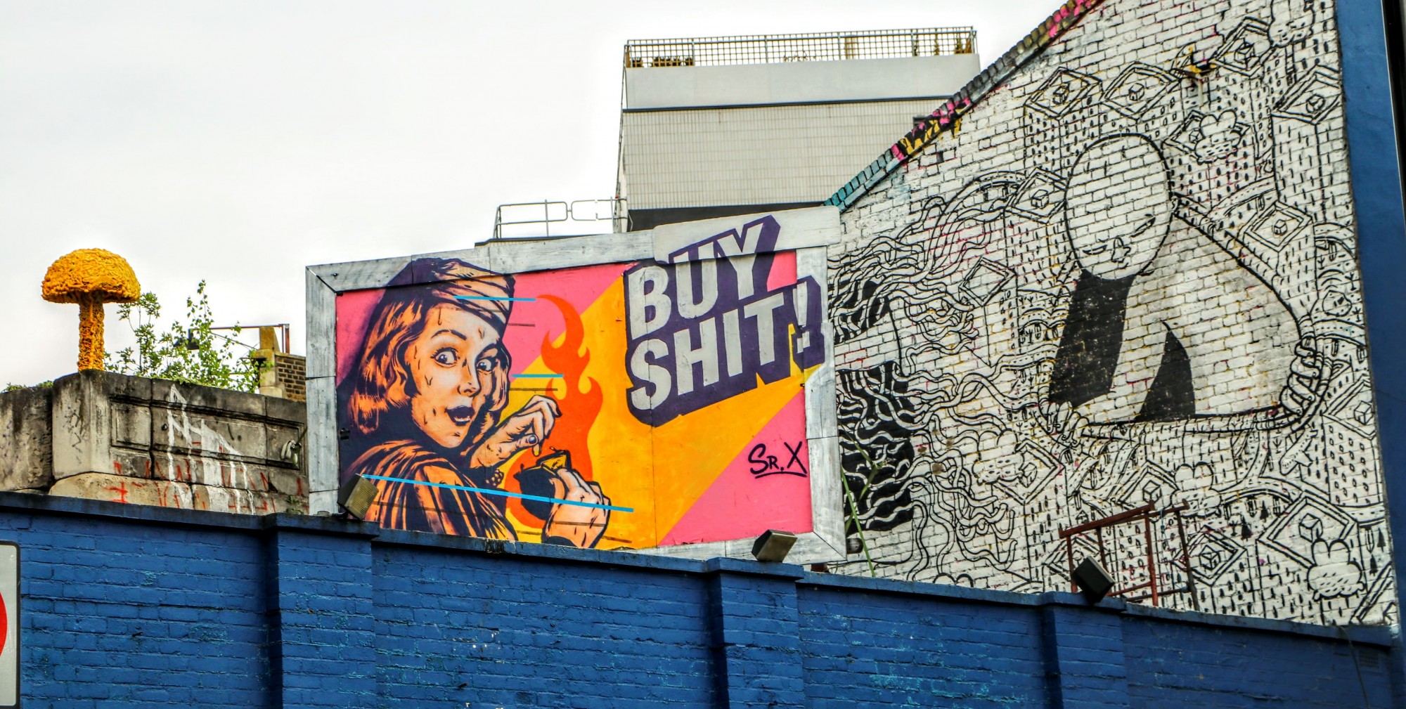 
								Street-art graffiti fresque 
								Sr X 
									6-8 Great Eastern Street
									EC2A 3NT
									London
									United Kingdom 
									Pat Finder
								Street-Art-Safari.com
								