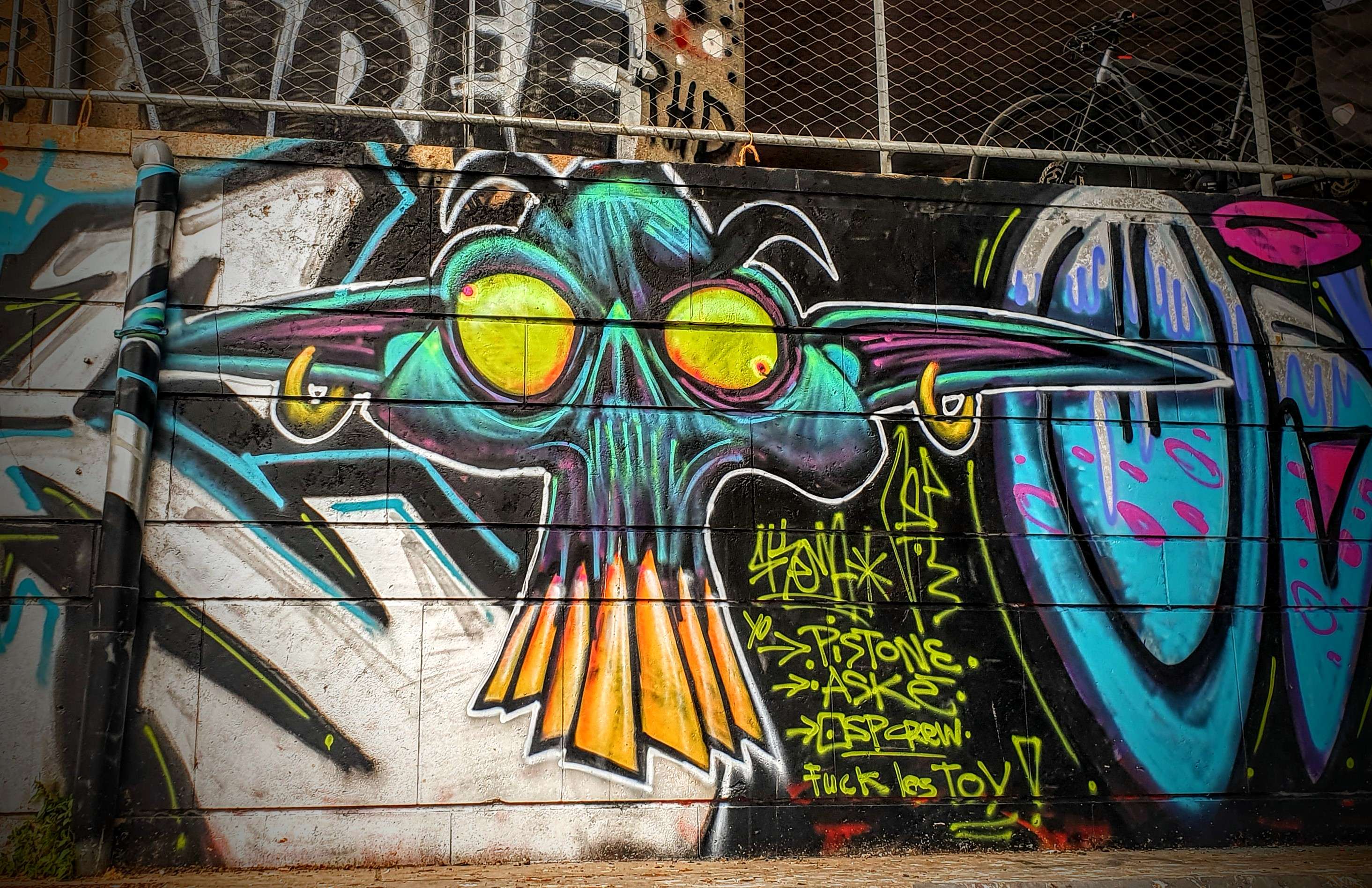 
								Street-art graffiti fresque 
								Skema 
									2634 Pont Kitchener Marchand
									69005
									Lyon
									France 
									Pat Finder
								Street-Art-Safari.com
								