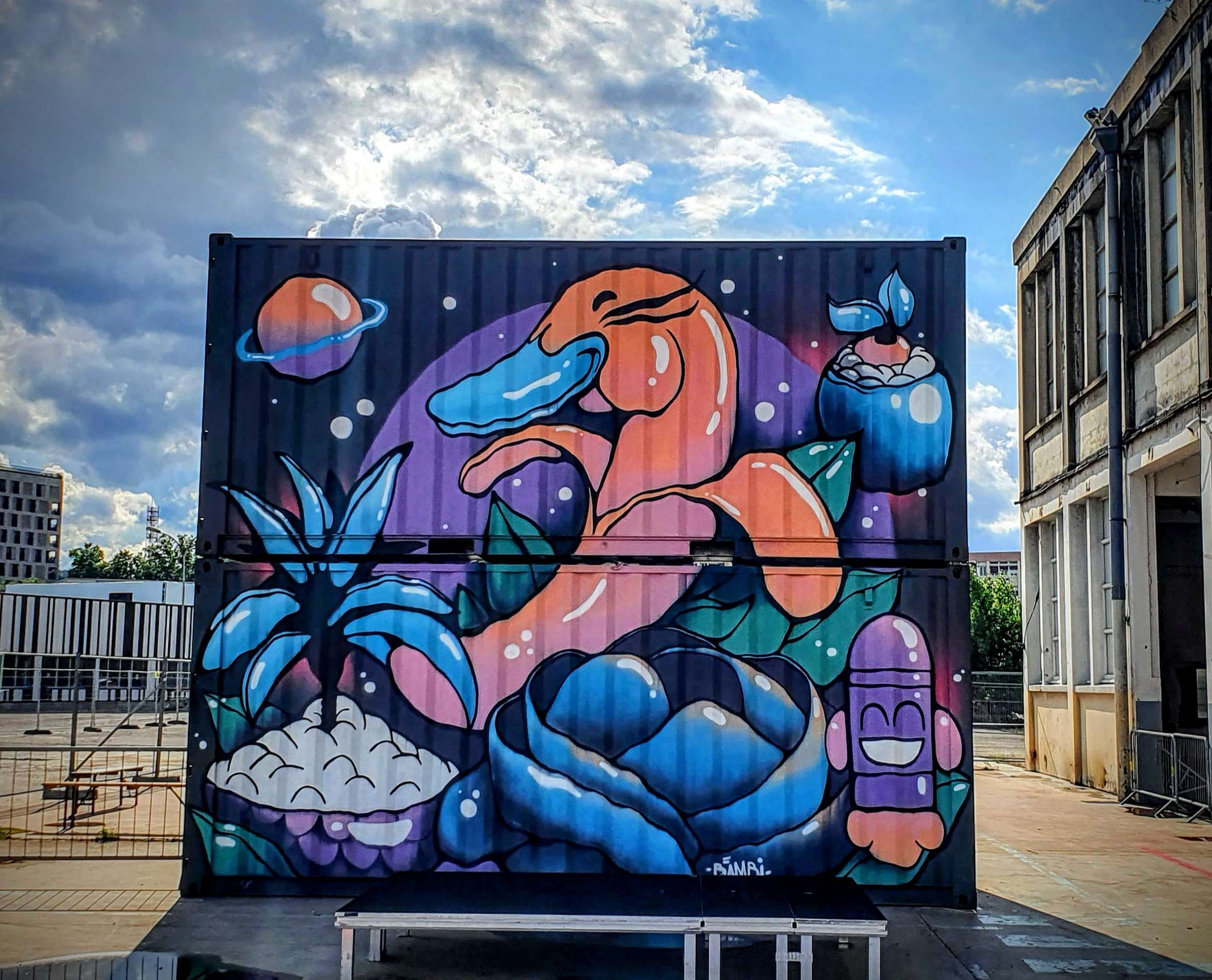 
								Street-art graffiti fresque 
								Bambi 
									15b Rue Lortet
									69007
									Lyon
									France 
									Pat Finder
								Street-Art-Safari.com
								