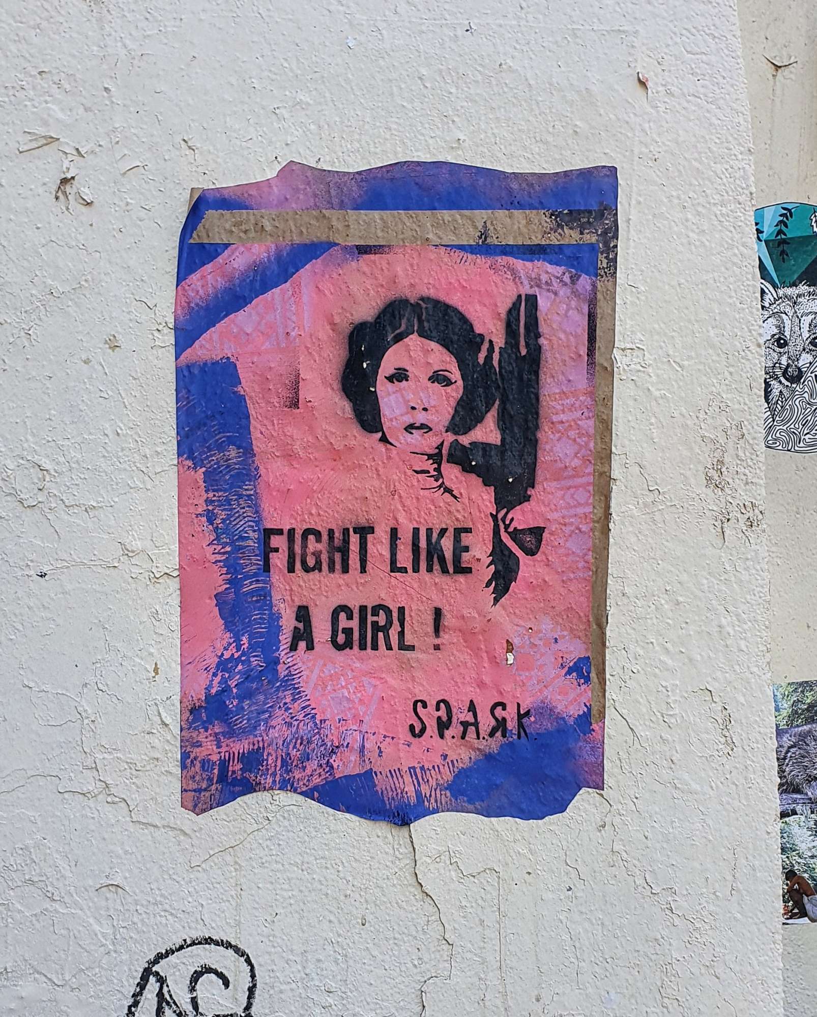 
								Street-art graffiti fresque 
								S.P.A.R.K. 
									24 Rue des Pierres Plant&eacute;es
									69001
									Lyon
									France 
									Pat Finder
								Street-Art-Safari.com
								