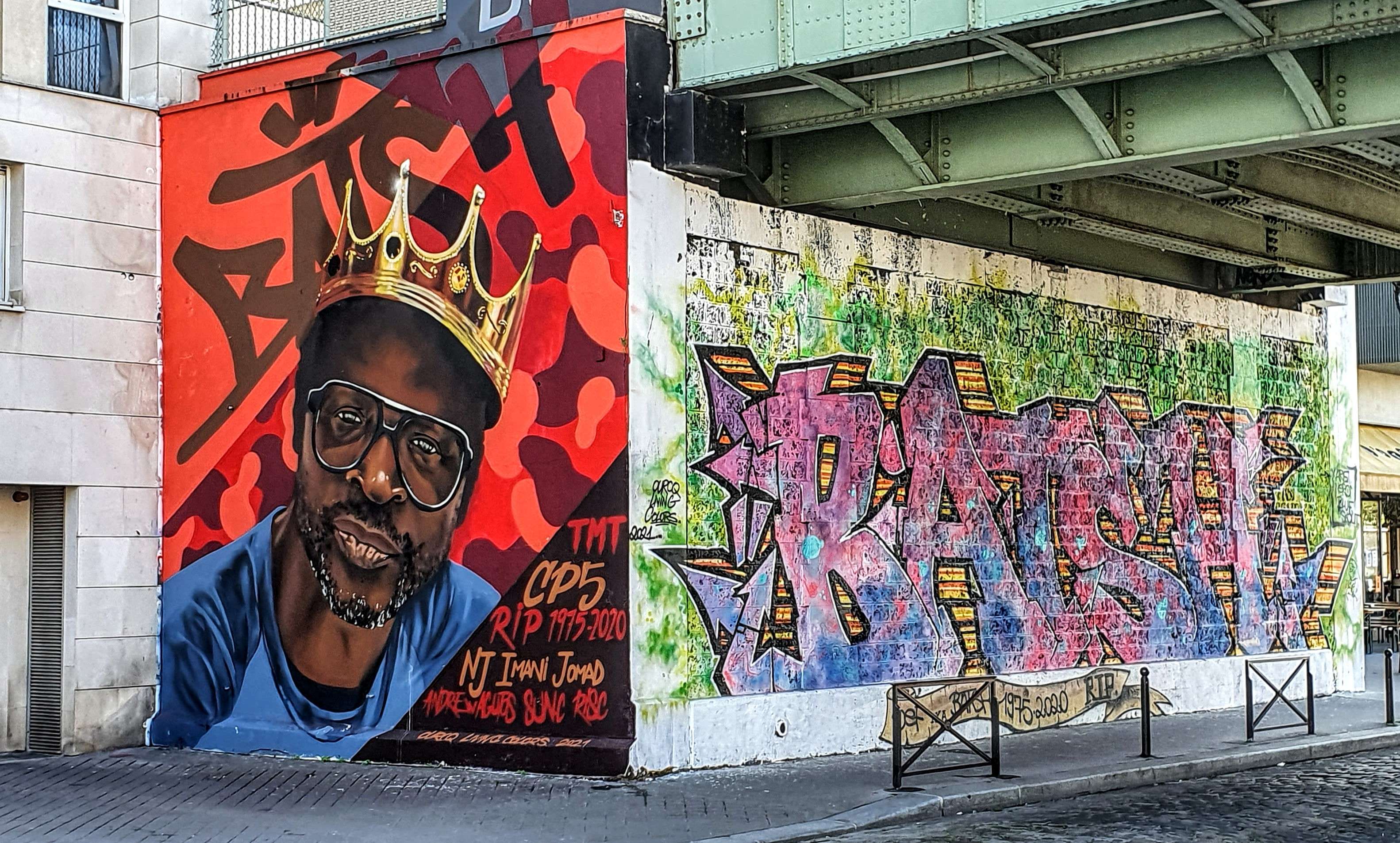 
								Street-art graffiti fresque 
								B&auml;tsh, CP5 
									28S Quai de la Marne
									75019
									Paris
									France 
									Pat Finder
								Street-Art-Safari.com
								