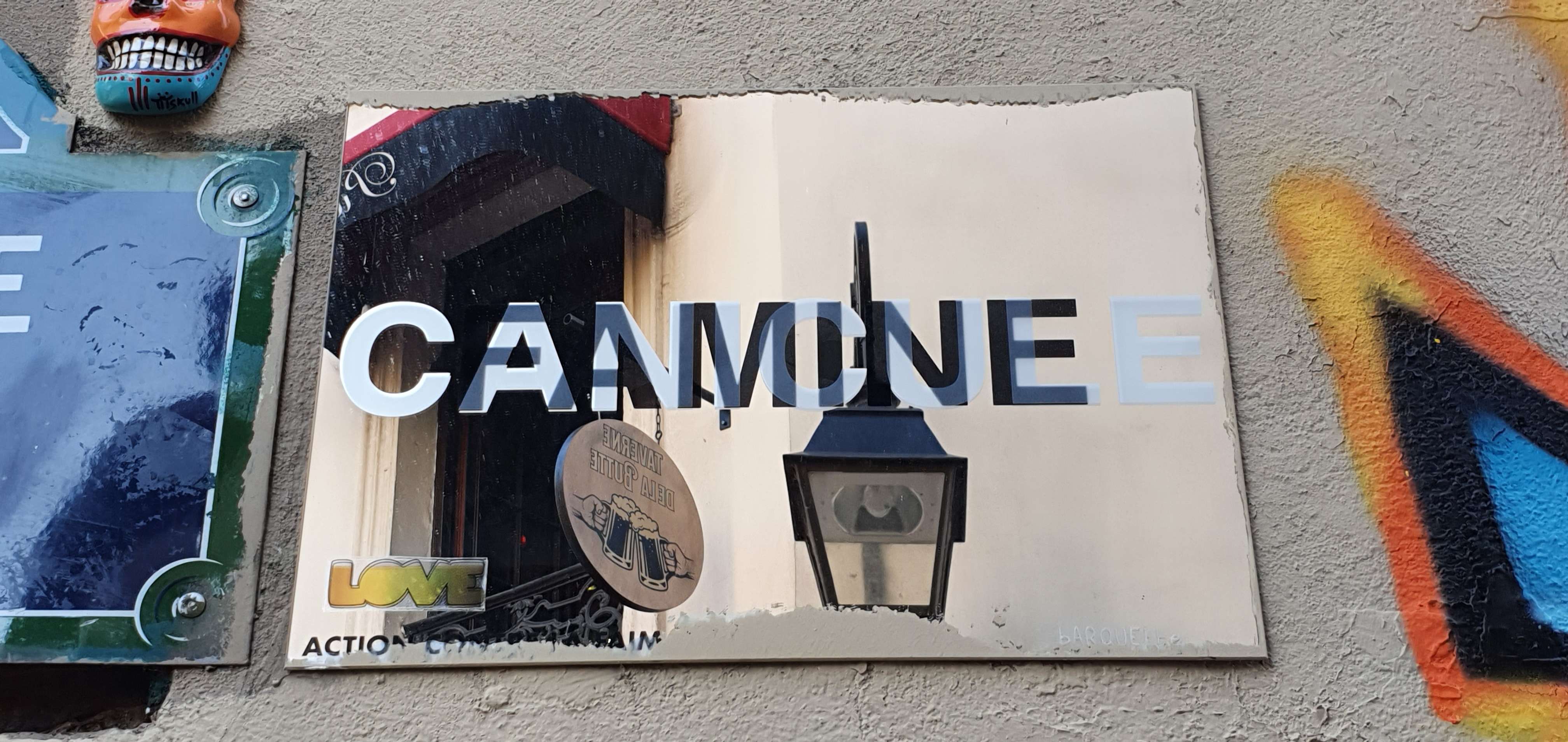 
								Street-art graffiti fresque 
								 
									13 Rue de la Butte aux Cailles
									75013
									Paris
									France 
									Pat Finder
								Street-Art-Safari.com
								