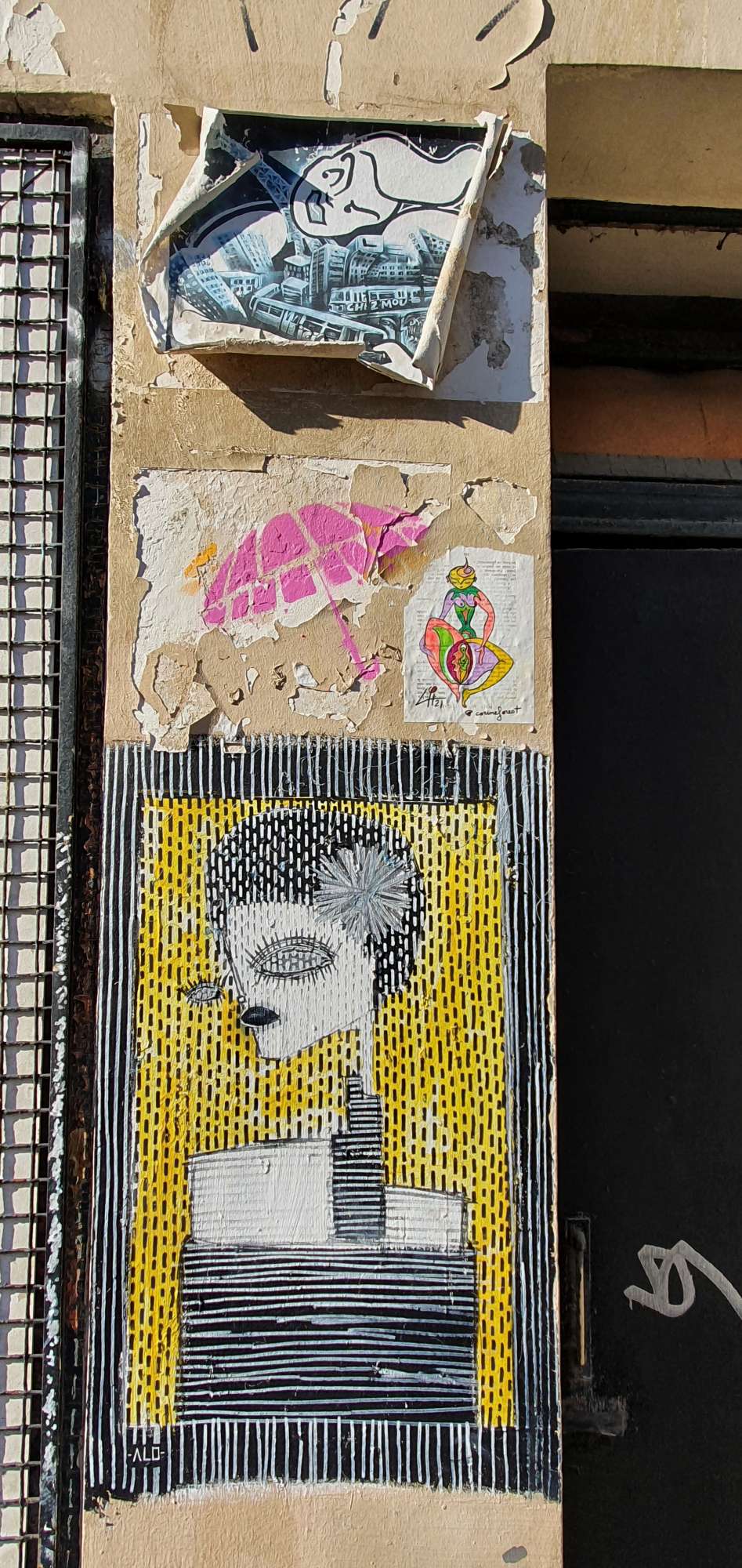 
								Street-art graffiti fresque 
								 
									17 Rue de la Butte aux Cailles
									75013
									Paris
									France 
									Pat Finder
								Street-Art-Safari.com
								