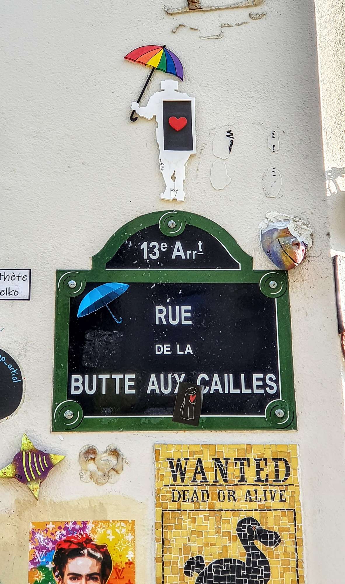 
								Street-art graffiti fresque 
								K-bal, Zorm 
									27 Rue de la Butte aux Cailles
									75013
									Paris
									France 
									Pat Finder
								Street-Art-Safari.com
								