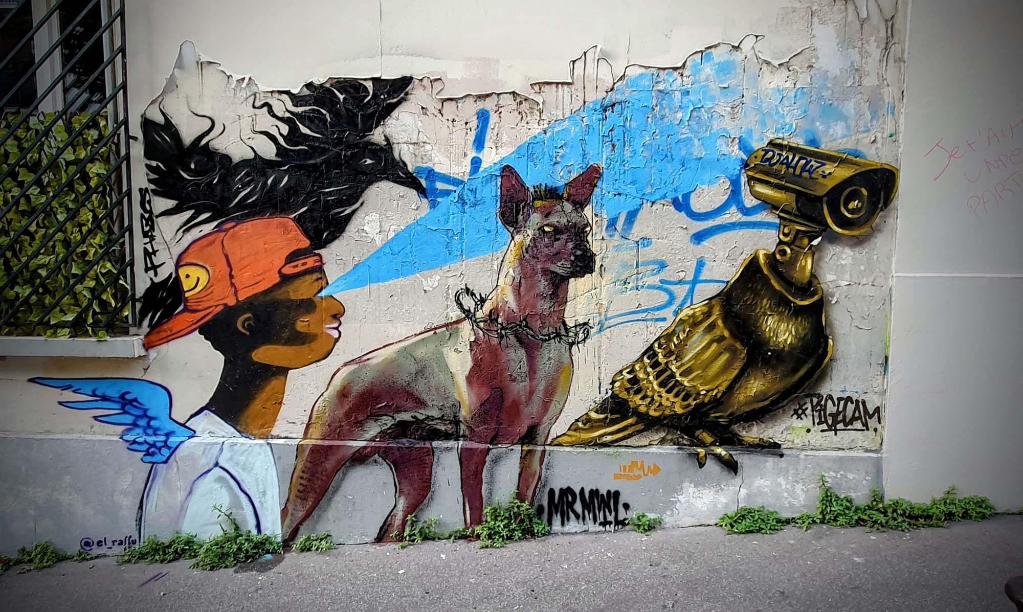 
								Street-art graffiti fresque 
								Pigecam 
									9 Passage Sigaud
									75013
									Paris
									France 
									Pat Finder
								Street-Art-Safari.com
								