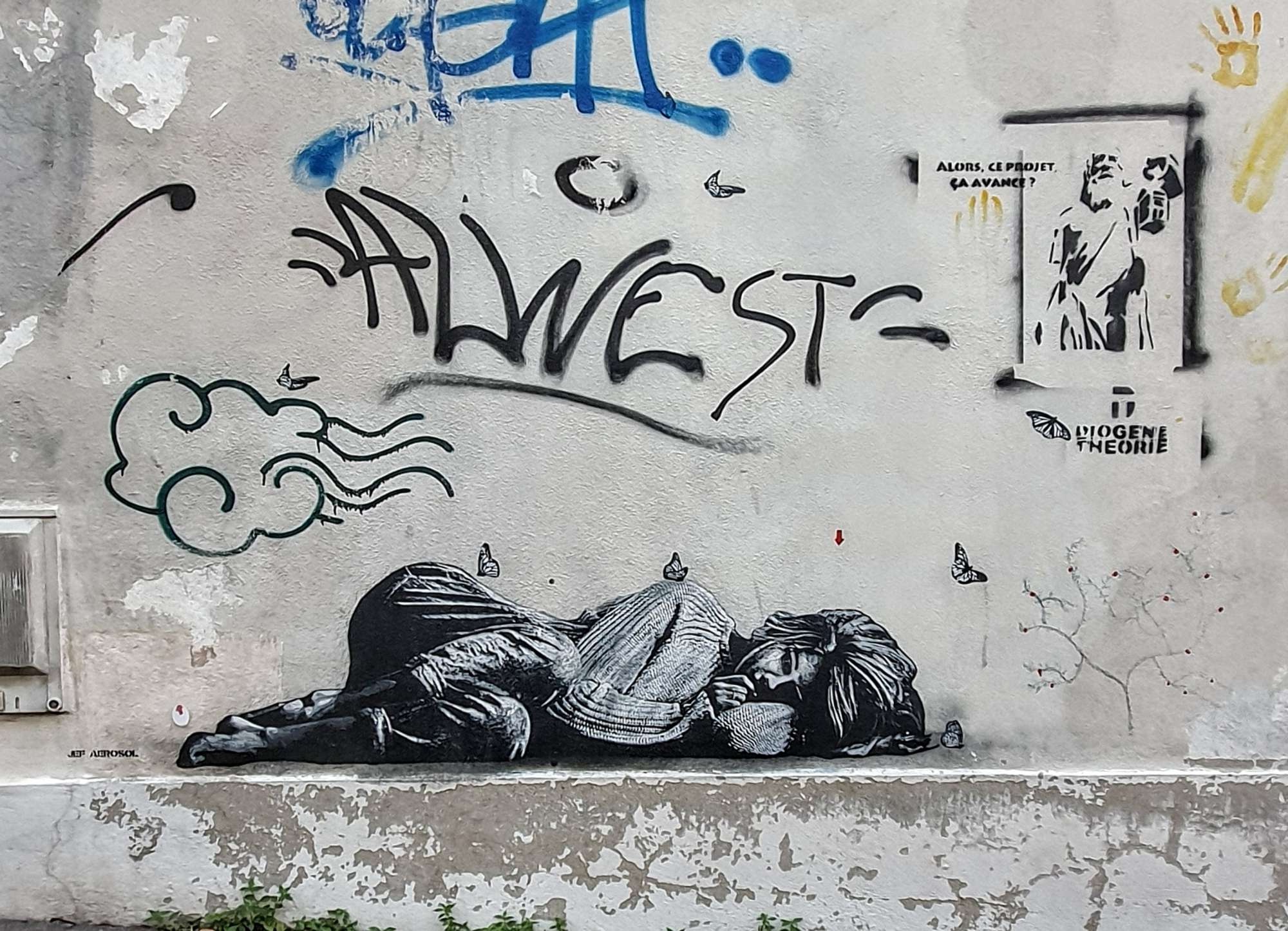 
								Street-art graffiti fresque 
								Jef Aerosol 
									9 Passage Sigaud
									75013
									Paris
									France 
									Pat Finder
								Street-Art-Safari.com
								