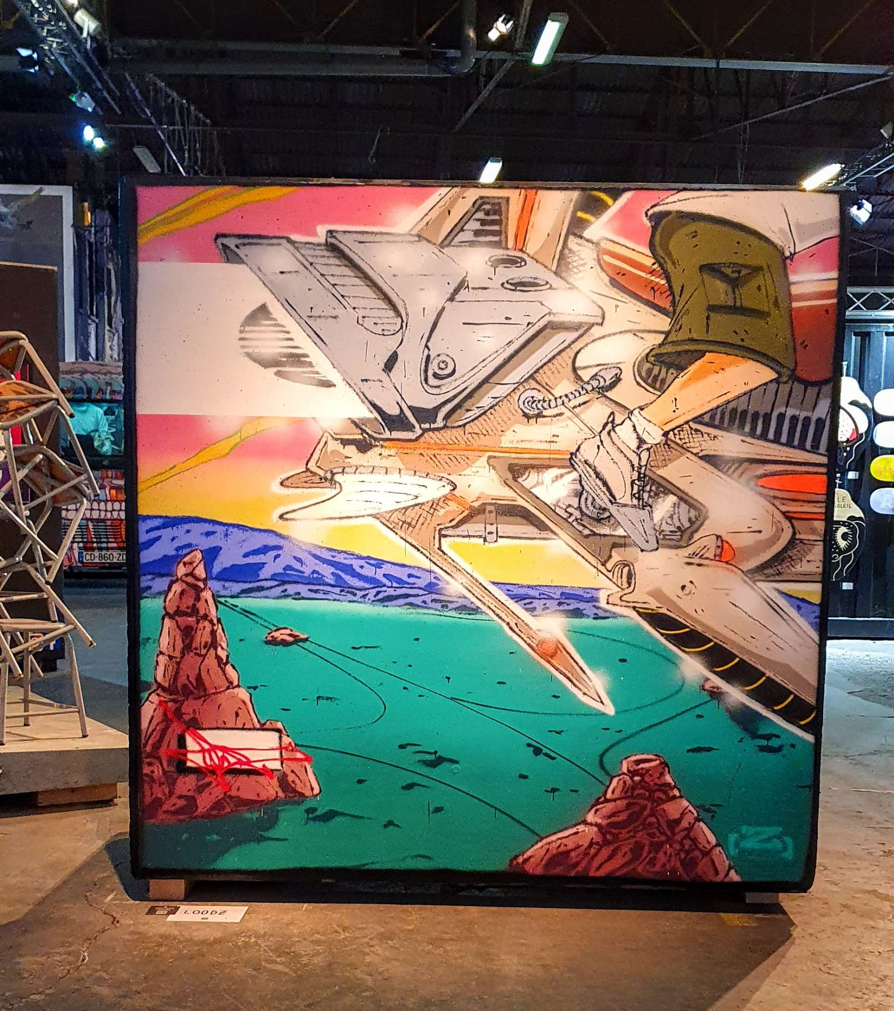 
								Street-art graffiti fresque 
								Loodz 
									43 Avenue Debourg
									69007
									Lyon
									France 
									Pat Finder
								Street-Art-Safari.com
								