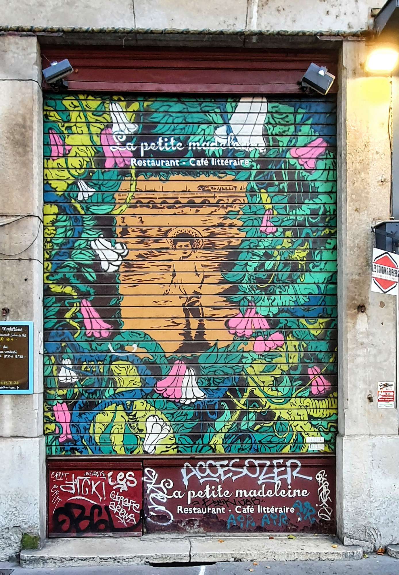 
								Street-art graffiti fresque 
								 
									29 T Quai Arloing
									69009
									Lyon
									France 
									Pat Finder
								Street-Art-Safari.com
								