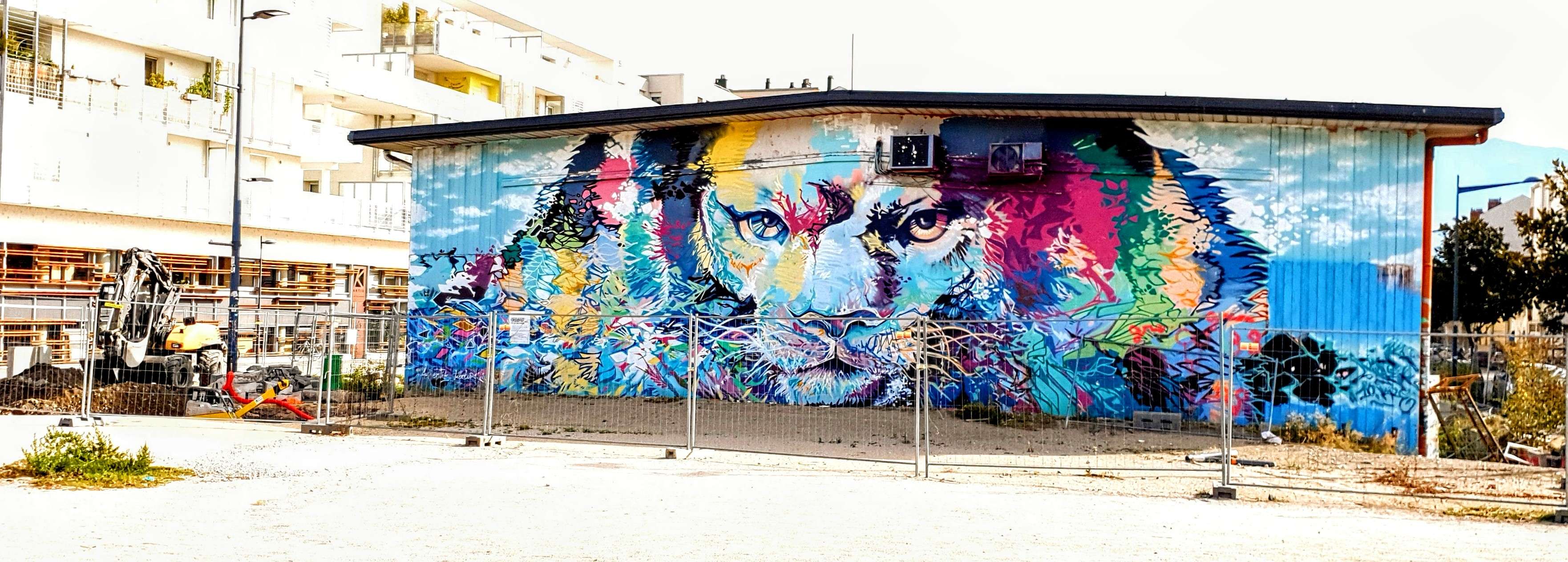 
								Street-art graffiti fresque 
								Greg, KillahOne, Srek 
									16 Rue L&eacute;on Sestier
									38000
									Grenoble
									France 
									Pat Finder
								Street-Art-Safari.com
								