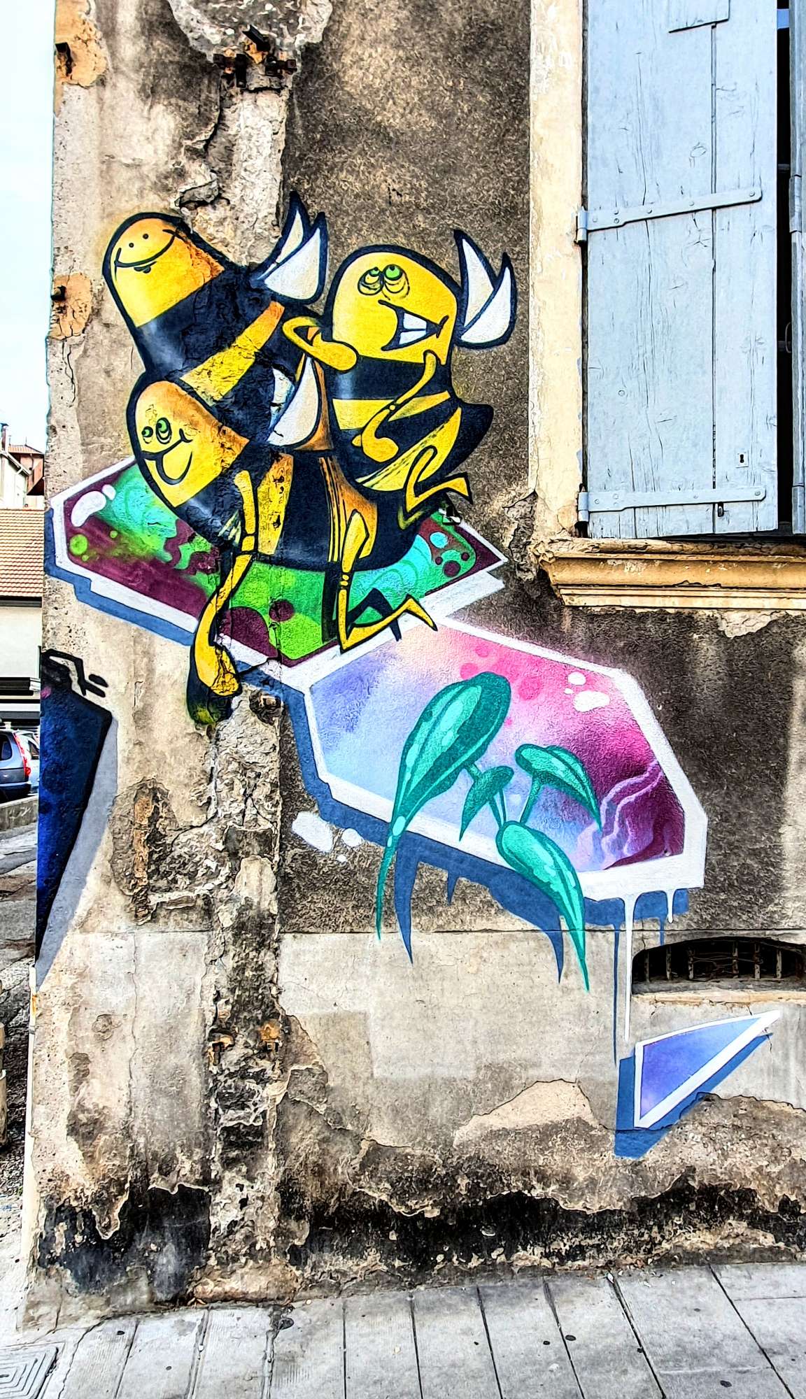 
								Street-art graffiti fresque 
								 
									25 Rue d'Alembert
									38000
									Grenoble
									France 
									Pat Finder
								Street-Art-Safari.com
								