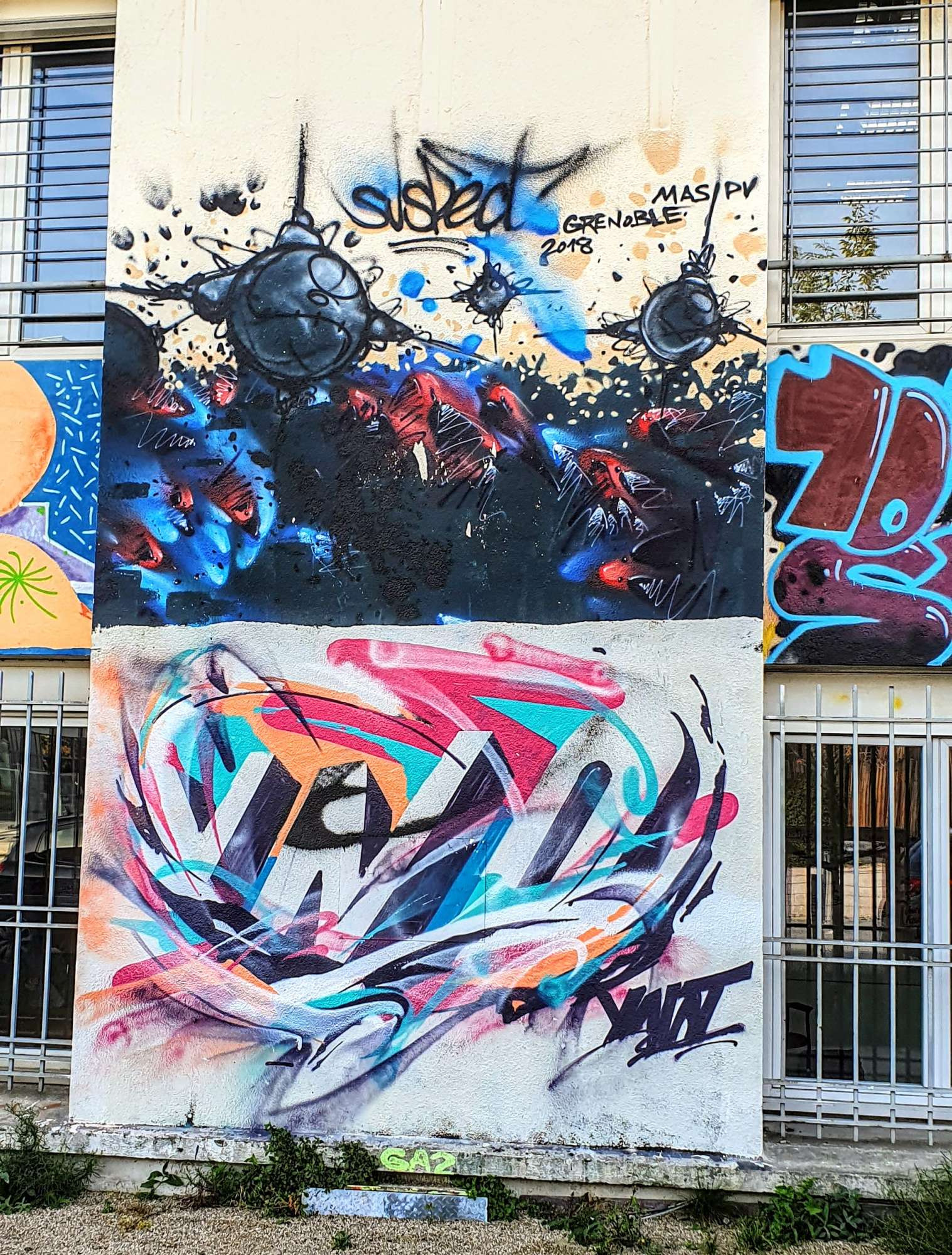 
								Street-art graffiti fresque 
								YNot 
									20 Rue L&eacute;on Sestier
									38000
									Grenoble
									France 
									Pat Finder
								Street-Art-Safari.com
								