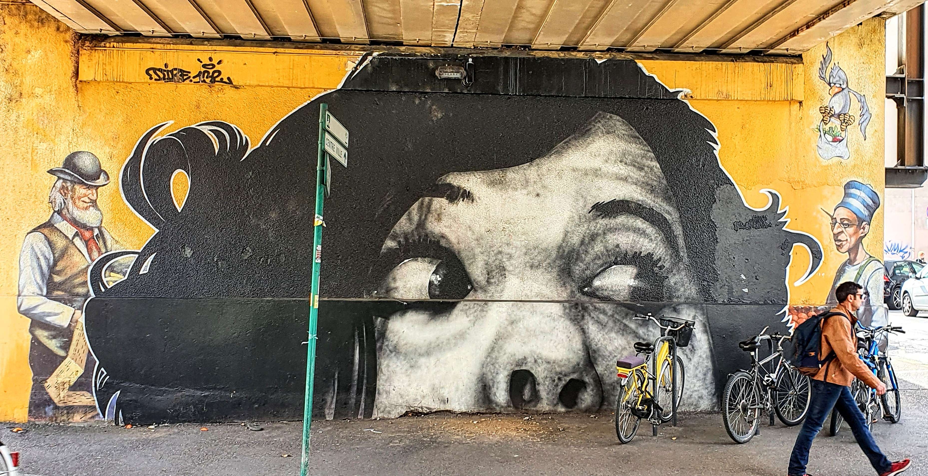 
								Street-art graffiti fresque 
								Dire 132 
									17 Impasse de Vizille
									38000
									Grenoble
									France 
									Pat Finder
								Street-Art-Safari.com
								