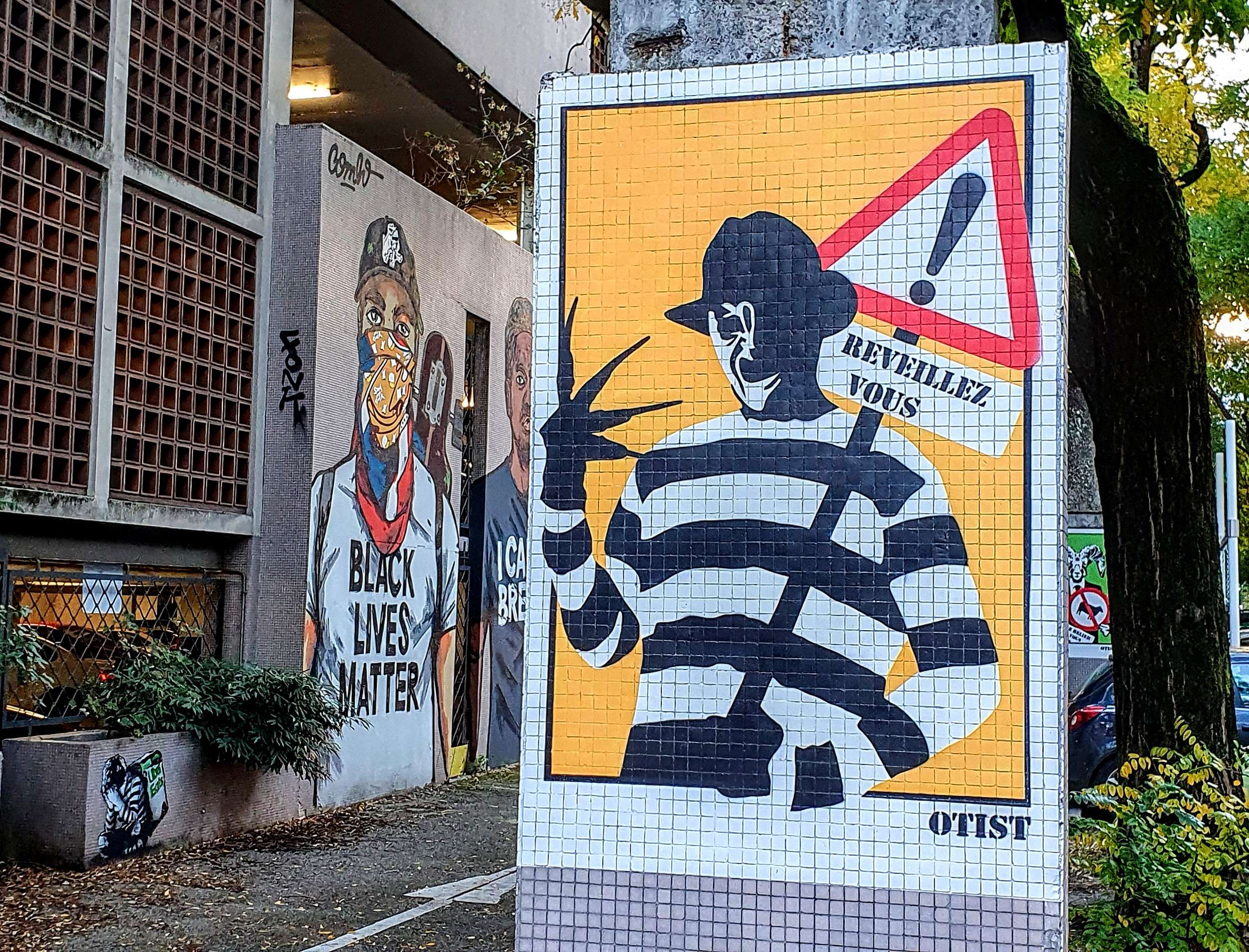 
								Street-art graffiti fresque 
								OTIST 
									2 Rue Fran&ccedil;ois Raoult
									38000
									Grenoble
									France 
									Pat Finder
								Street-Art-Safari.com
								