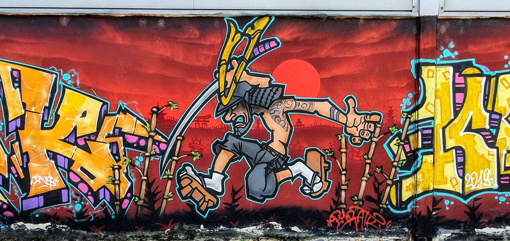 
								Street-art graffiti fresque 
								Insane Crew 
									2 Rue Alphonse Allais
									38400
									Saint-Martin-d'H&egrave;res
									France 
									Pat Finder
								Street-Art-Safari.com
								