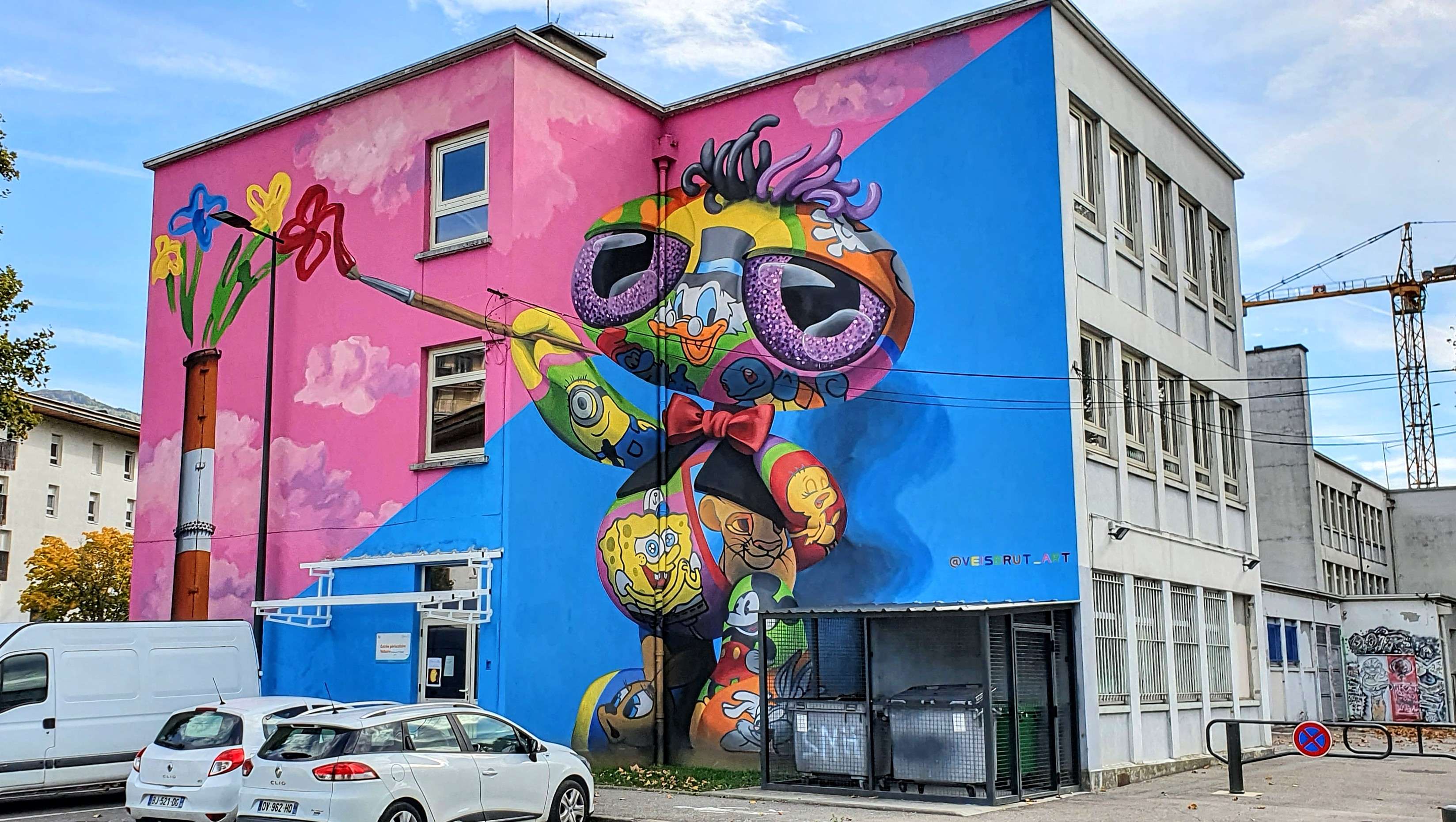 
								Street-art graffiti fresque 
								Viktoria Veisbrut 
									7 Rue Roger Frison Roche
									38400
									Saint-Martin-d'H&egrave;res
									France 
									Pat Finder
								Street-Art-Safari.com
								