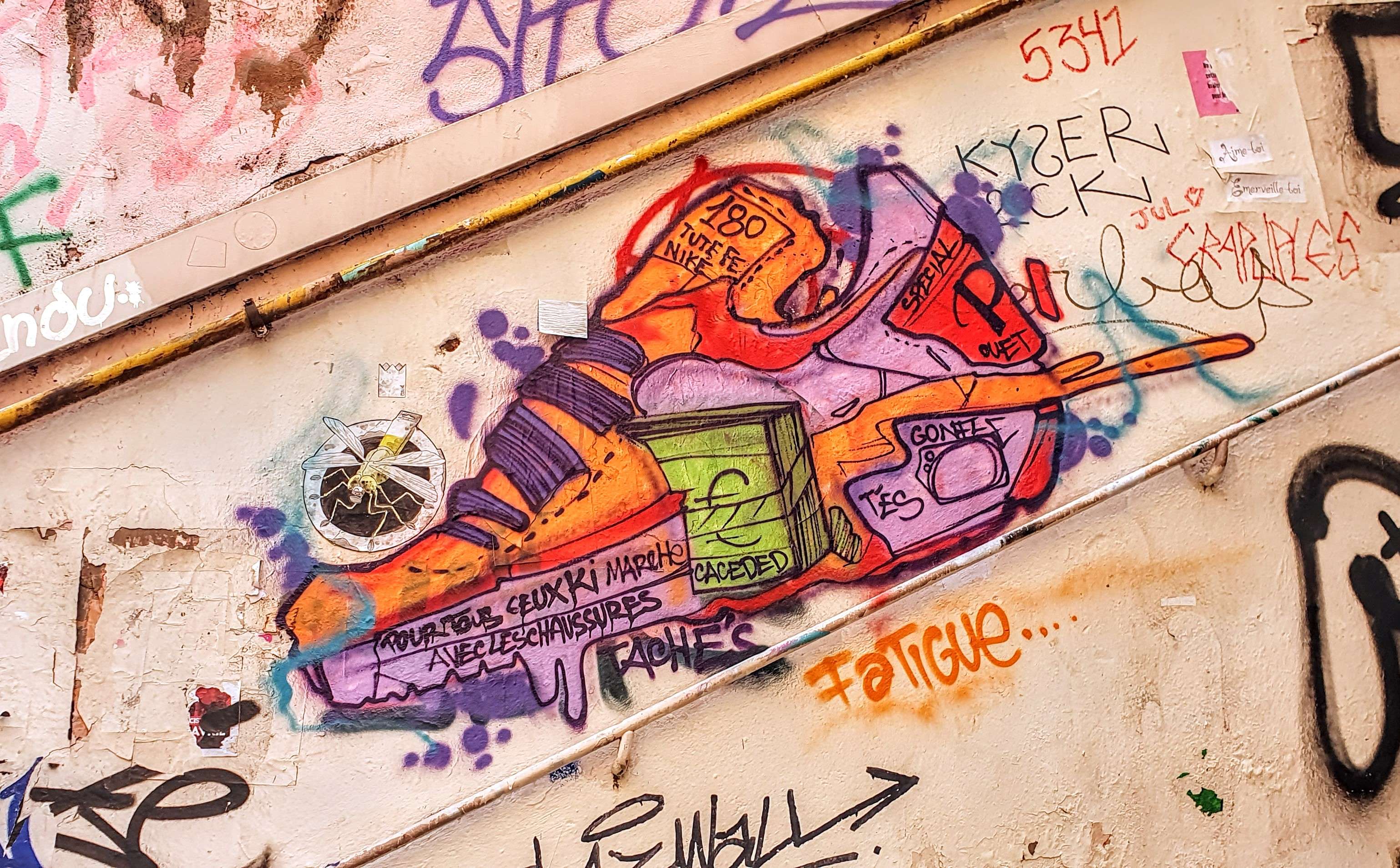 
								Street-art graffiti fresque 
								LartistSuperCho 
									10 Rue Imbert-Colom&egrave;s
									69001
									Lyon
									France 
									Pat Finder
								Street-Art-Safari.com
								