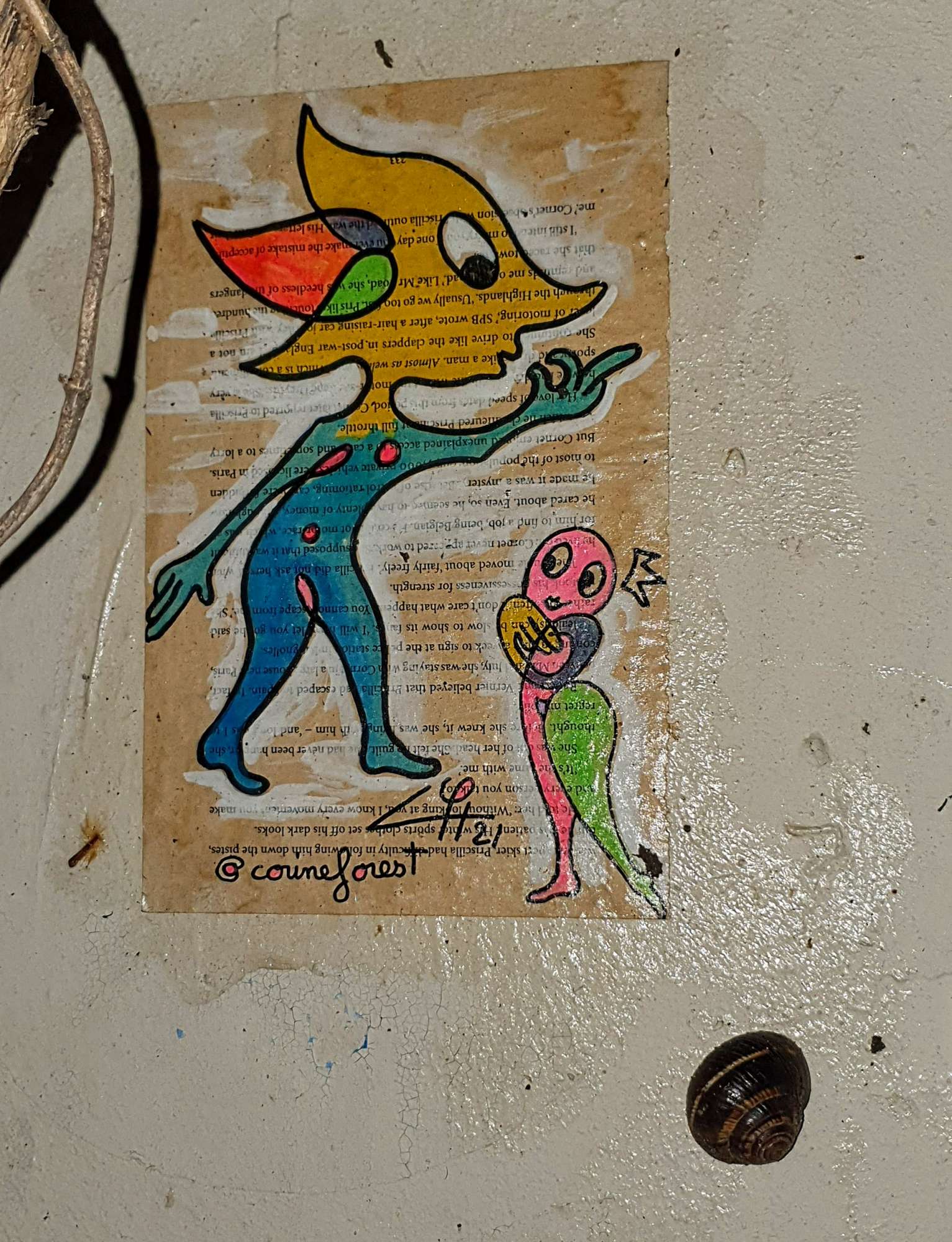 
								Street-art graffiti fresque 
								Corine Forest 
									14 Rue Pouteau
									69001
									Lyon
									France 
									Pat Finder
								Street-Art-Safari.com
								