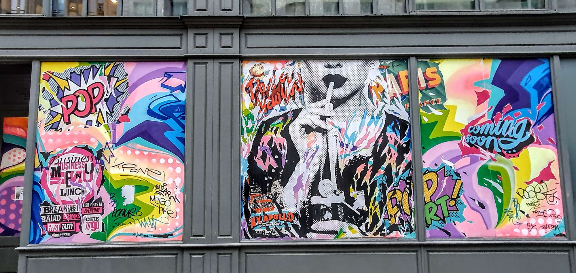 
								Street-art graffiti fresque 
								Jo Di Bona 
									16 Rue de la Chauss&eacute;e d'Antin
									75009
									Paris
									France 
									Pat Finder
								Street-Art-Safari.com
								