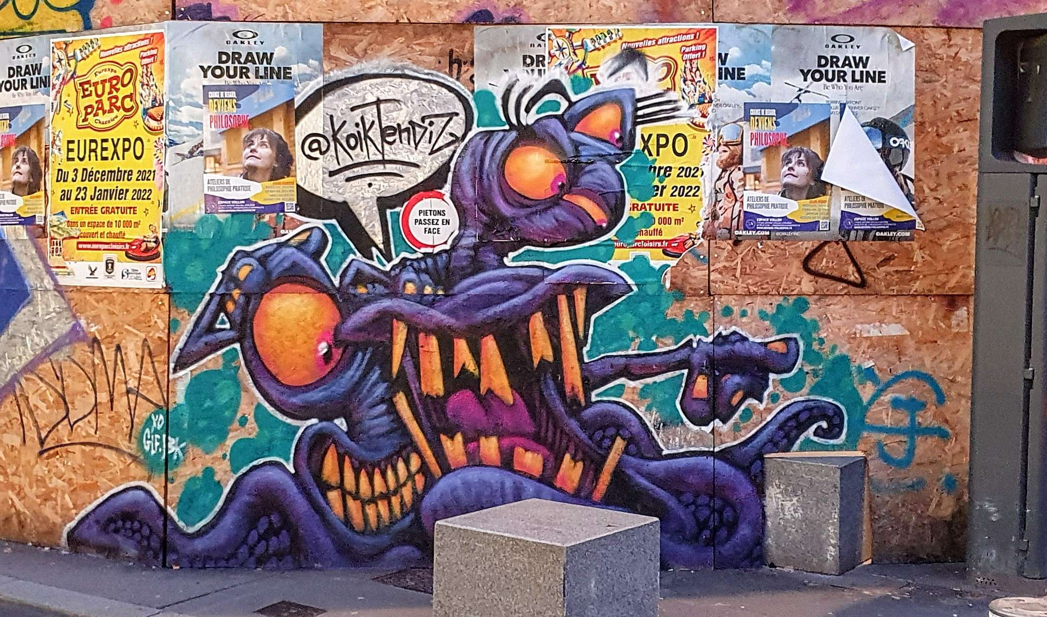 
								Street-art graffiti fresque 
								Skema 
									44 Place de la R&eacute;publique
									69002
									Lyon
									France 
									Pat Finder
								Street-Art-Safari.com
								