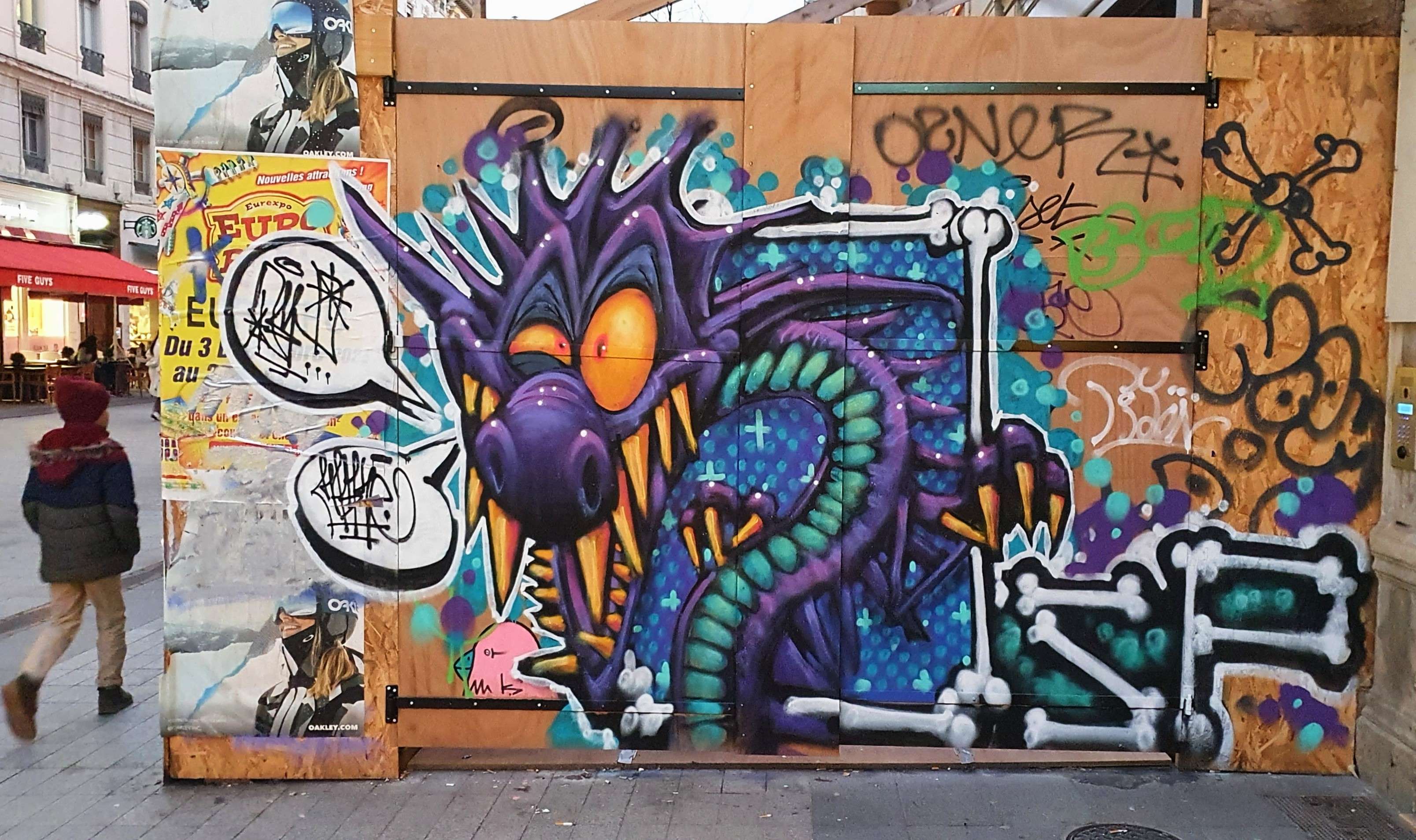 
								Street-art graffiti fresque 
								Skema 
									61 Rue de la R&eacute;publique
									69002
									Lyon
									France 
									Pat Finder
								Street-Art-Safari.com
								