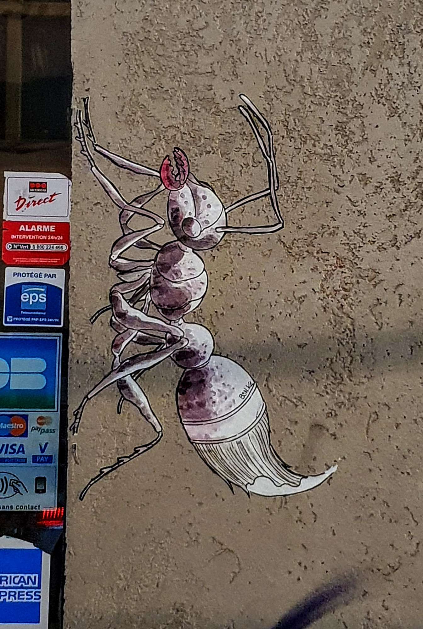 
								Street-art graffiti fresque 
								Bounka 
									19 Rue Terme
									69001
									Lyon
									France 
									Pat Finder
								Street-Art-Safari.com
								