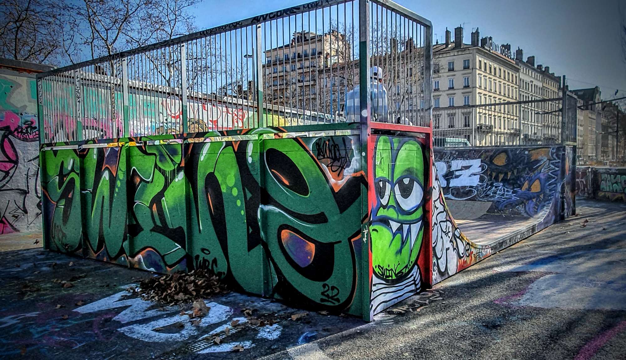 
								Street-art graffiti fresque 
								Swing 
									7 Pont Morand
									69006
									Lyon
									France 
									Pat Finder
								Street-Art-Safari.com
								