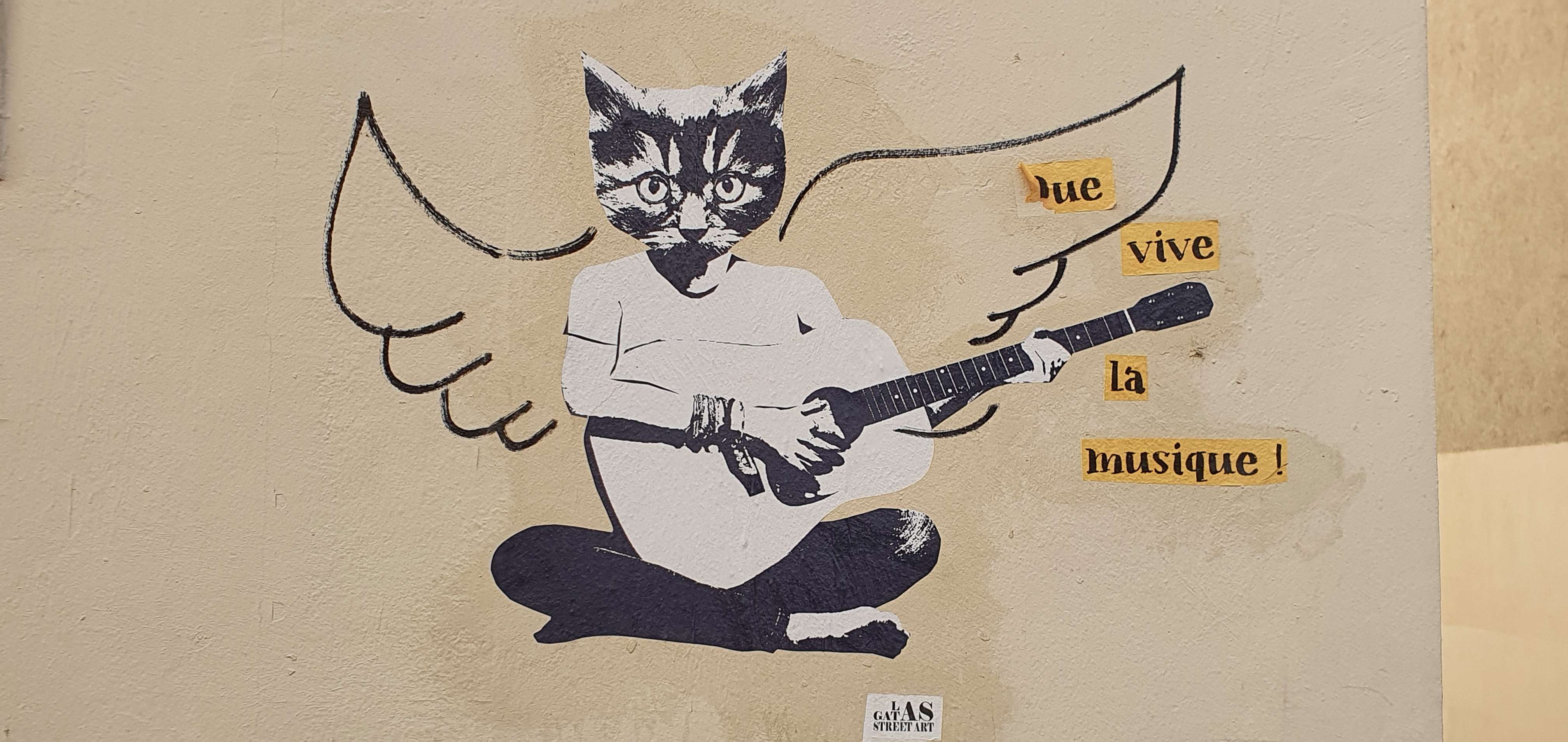 
								Street-art graffiti fresque 
								Las Gatas 
									82 Rue Rachais
									69007
									Lyon
									France 
									Pat Finder
								Street-Art-Safari.com
								