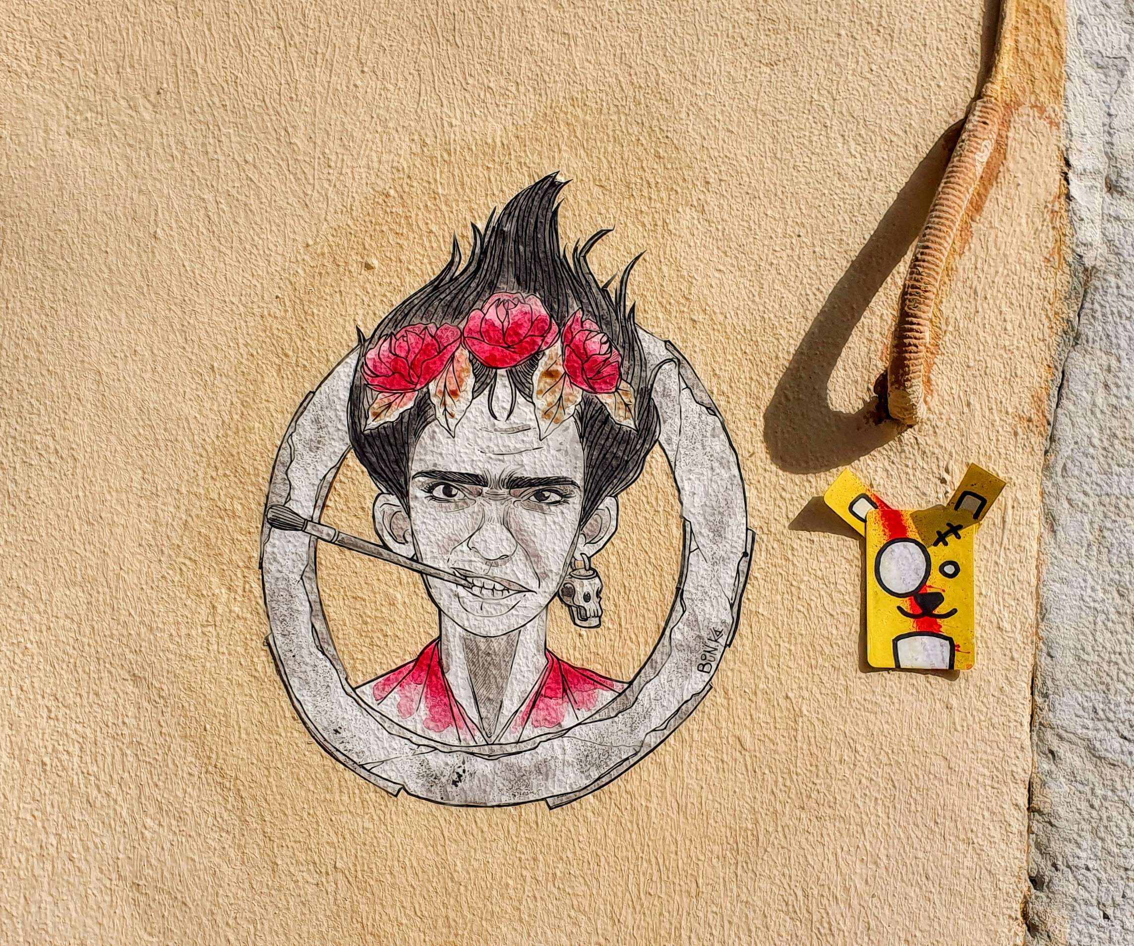 
								Street-art graffiti fresque 
								Bounka 
									7 Rue Dumont d'Urville
									69004
									Lyon
									France 
									Pat Finder
								Street-Art-Safari.com
								