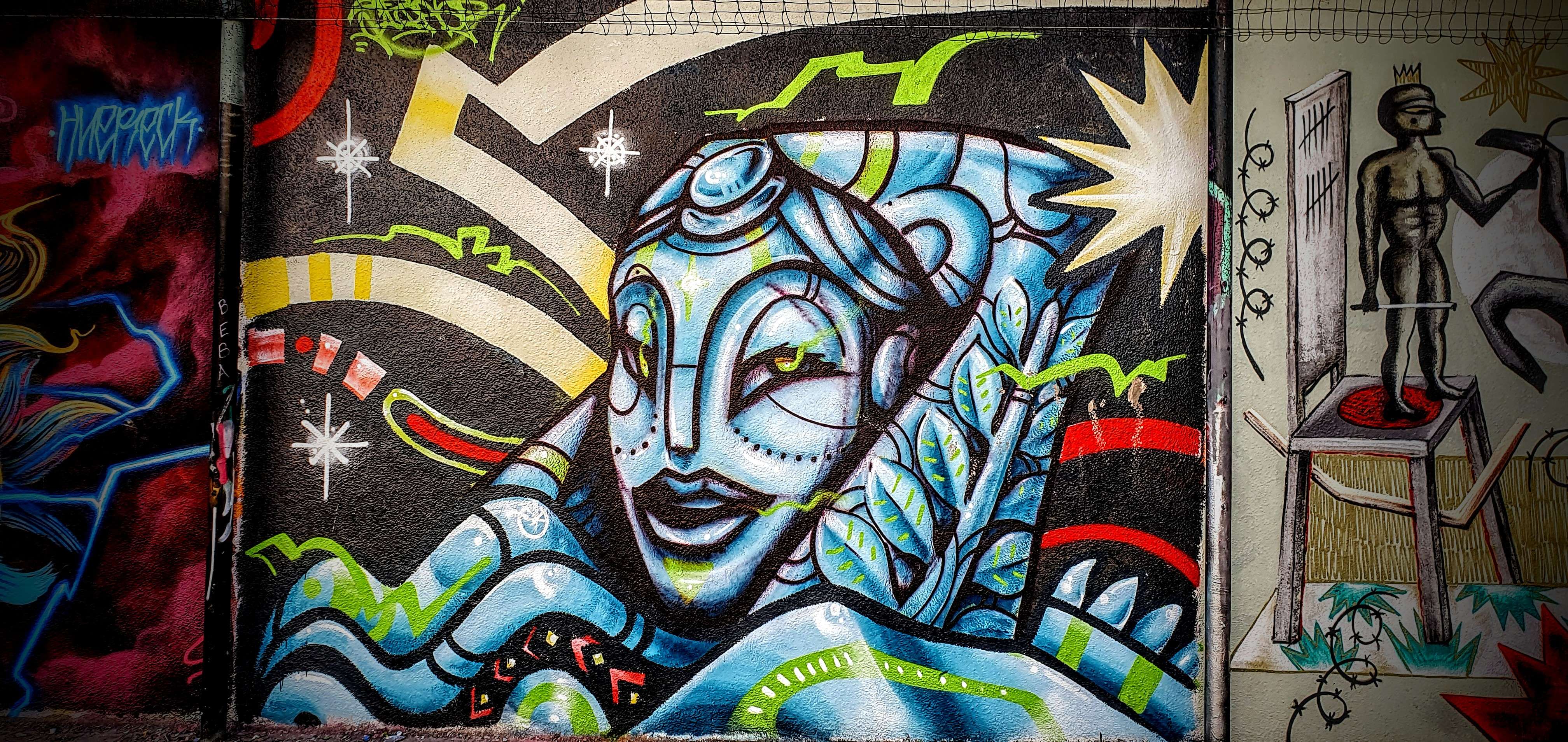 
								Street-art graffiti fresque 
								 
									27 Rue de Nuits
									69004
									Lyon
									France 
									Pat Finder
								Street-Art-Safari.com
								