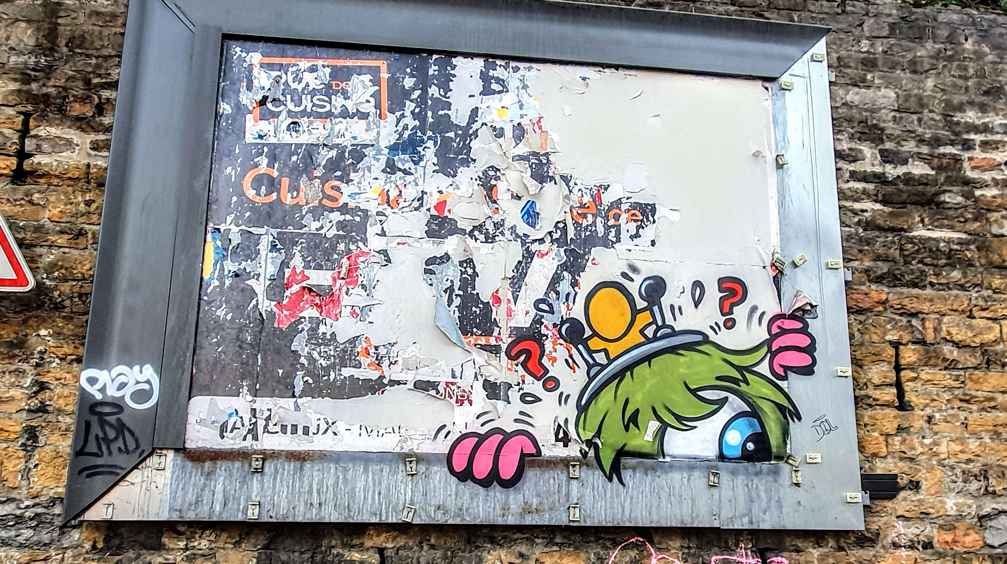 
								Street-art graffiti fresque 
								Jace 
									1 Rue Guitton
									69004
									Lyon
									France 
									Pat Finder
								Street-Art-Safari.com
								