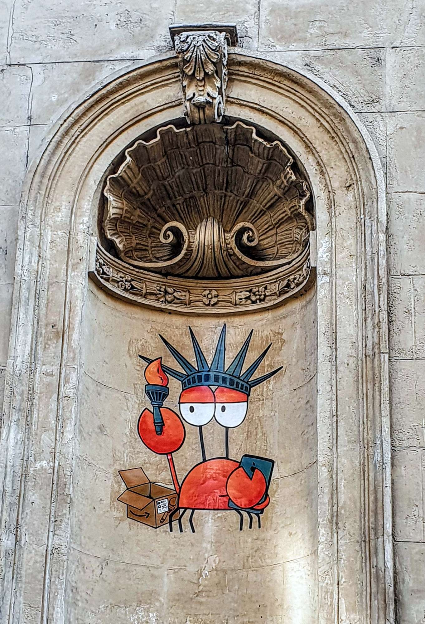 
								Street-art graffiti fresque 
								Ax Creart 
									16 Rue d'Alg&eacute;rie
									69001
									Lyon
									France 
									Pat Finder
								Street-Art-Safari.com
								