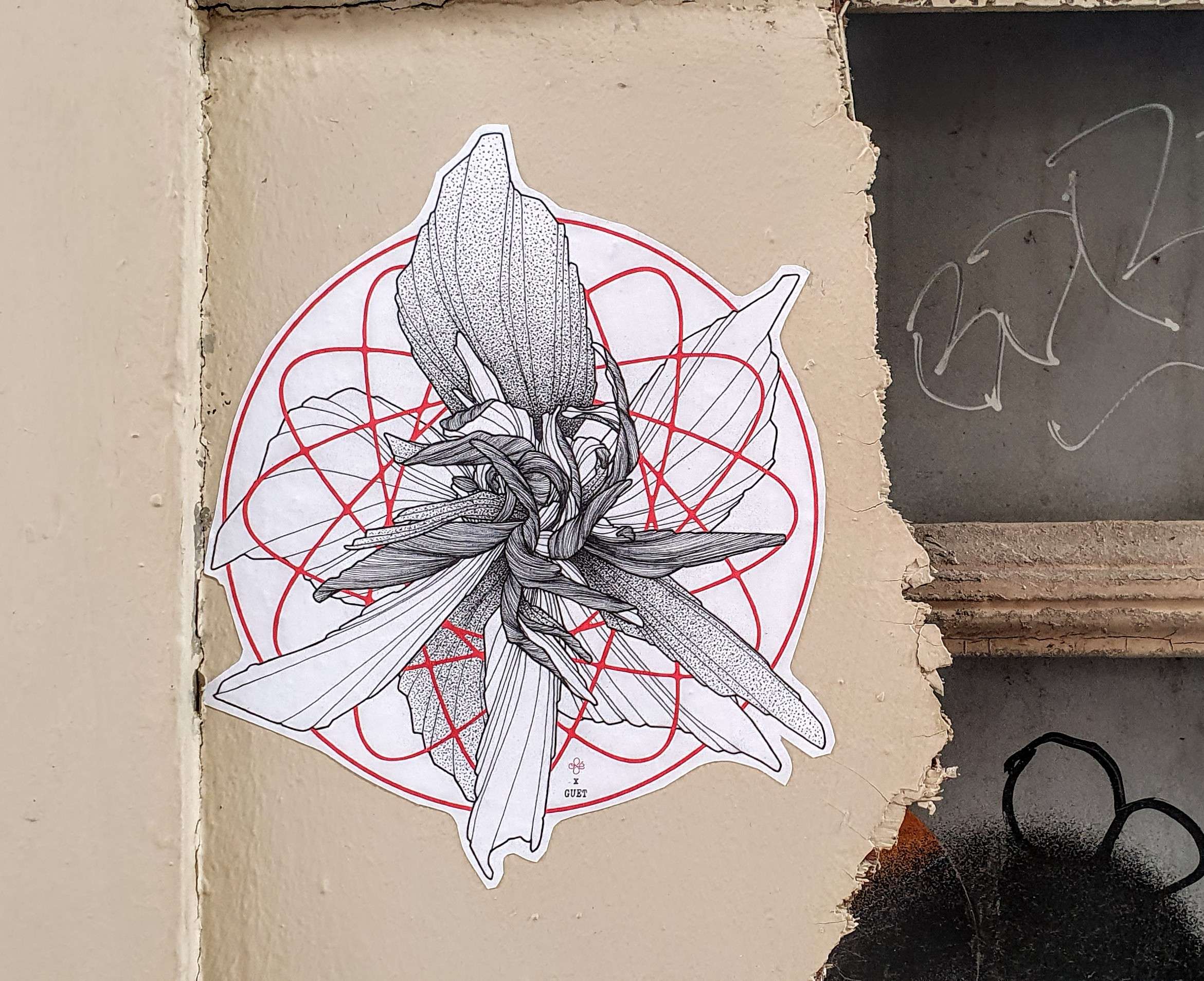 
								Street-art graffiti fresque 
								Guet, Of&eacute; 
									11 Rue Bouteille
									69001
									Lyon
									France 
									Pat Finder
								Street-Art-Safari.com
								