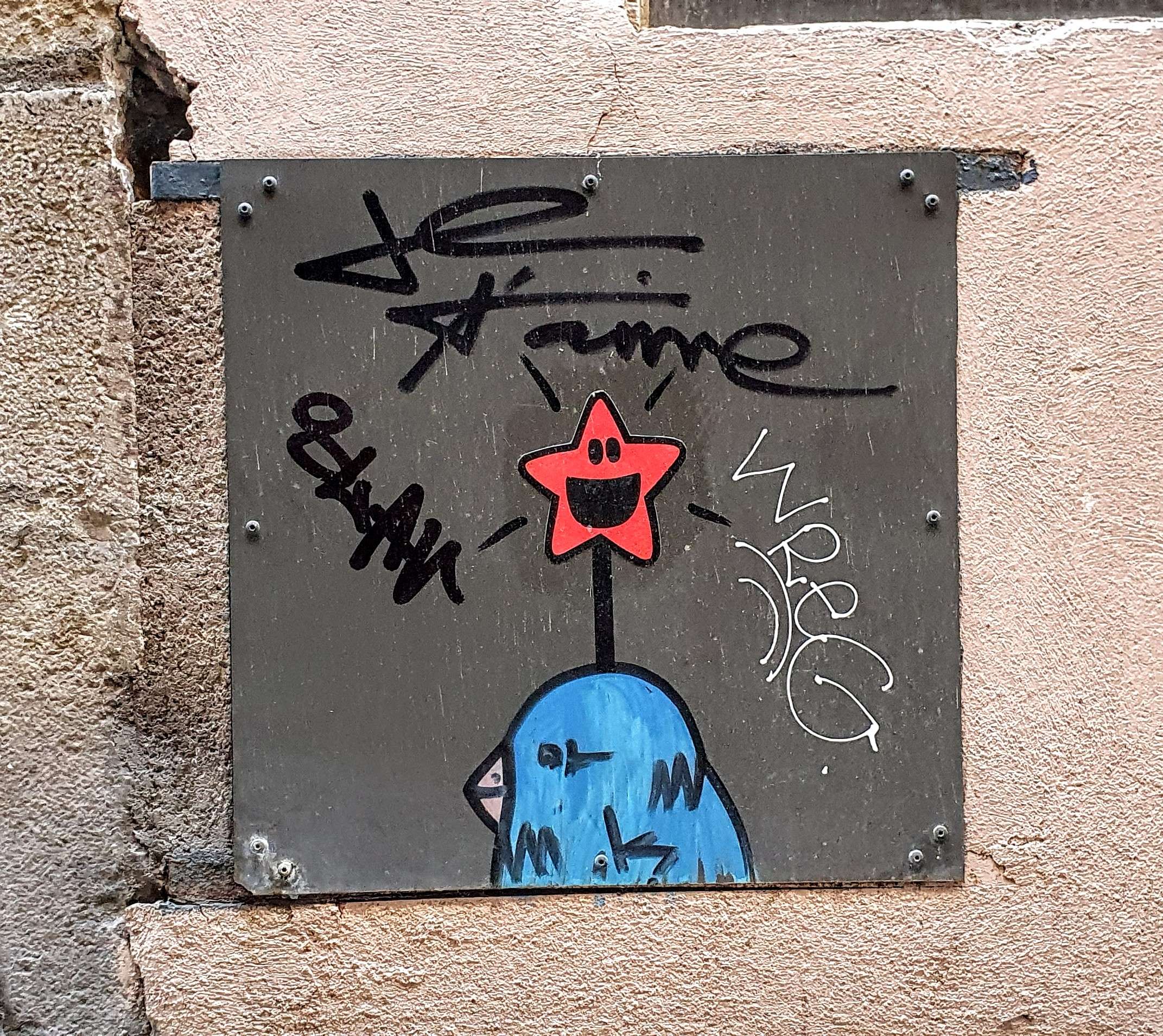 
								Street-art graffiti fresque 
								Ax Creart, Ka&iuml;ros 
									6 Rue des Trois-Maries
									69005
									Lyon
									France 
									Pat Finder
								Street-Art-Safari.com
								