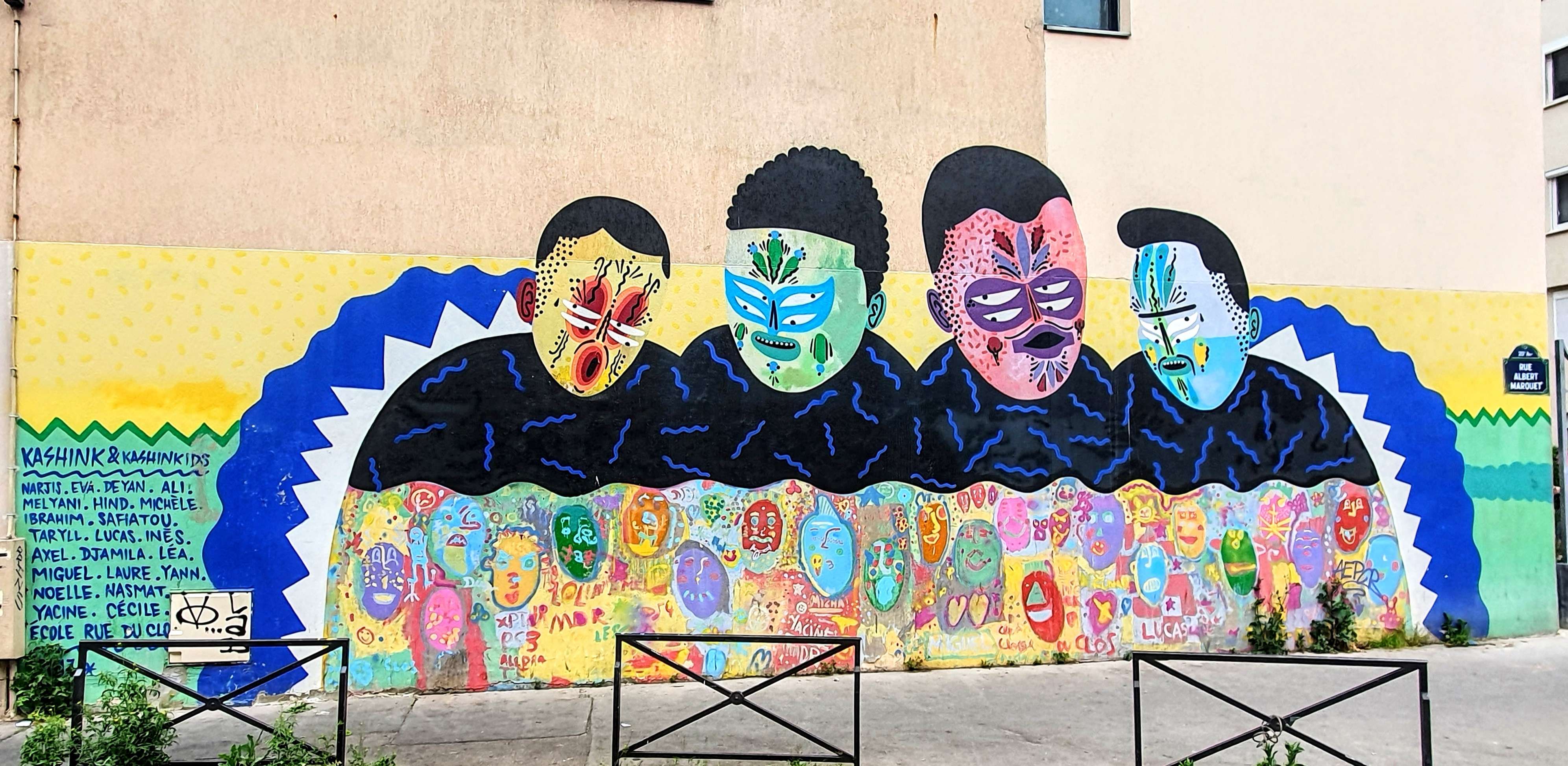 
								Street-art graffiti fresque 
								 
									15 Rue Albert Marquet
									75020
									Paris
									France 
									Pat Finder
								Street-Art-Safari.com
								