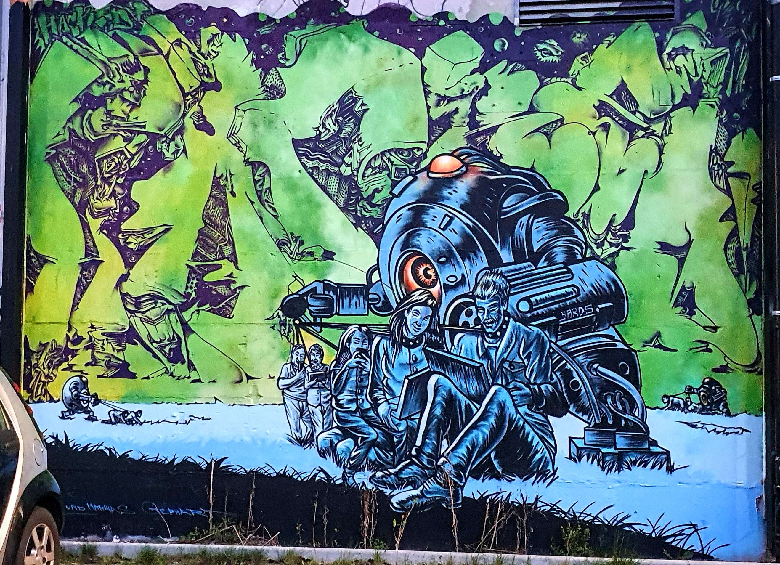 
								Street-art graffiti fresque 
								 
									99 Revaler Stra&szlig;e
									10245
									Berlin
									Germany 
									Pat Finder
								Street-Art-Safari.com
								