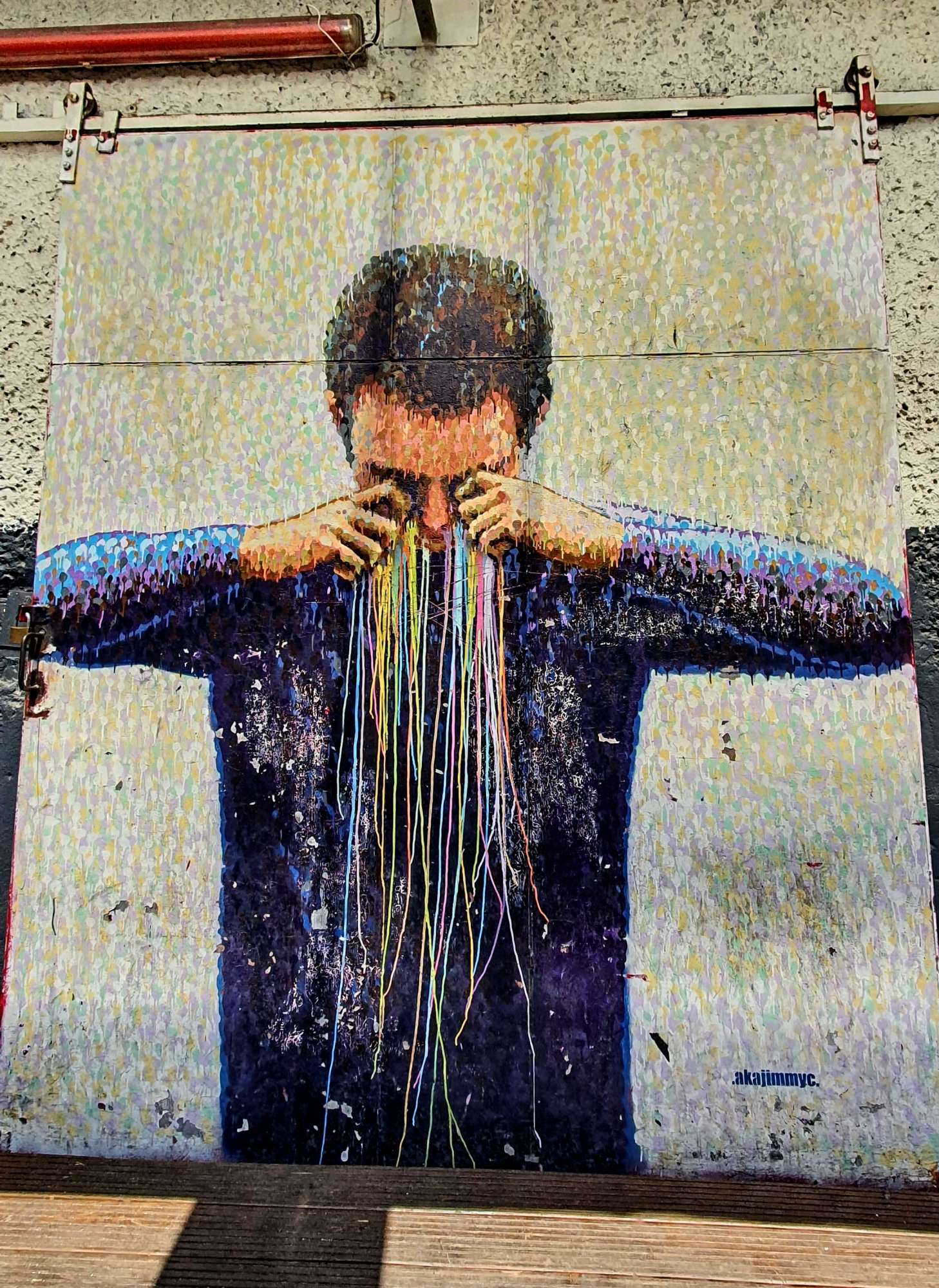 
								Street-art graffiti fresque 
								Jimmy.C 
									99 Revaler Stra&szlig;e
									10245
									Berlin
									Germany 
									Pat Finder
								Street-Art-Safari.com
								