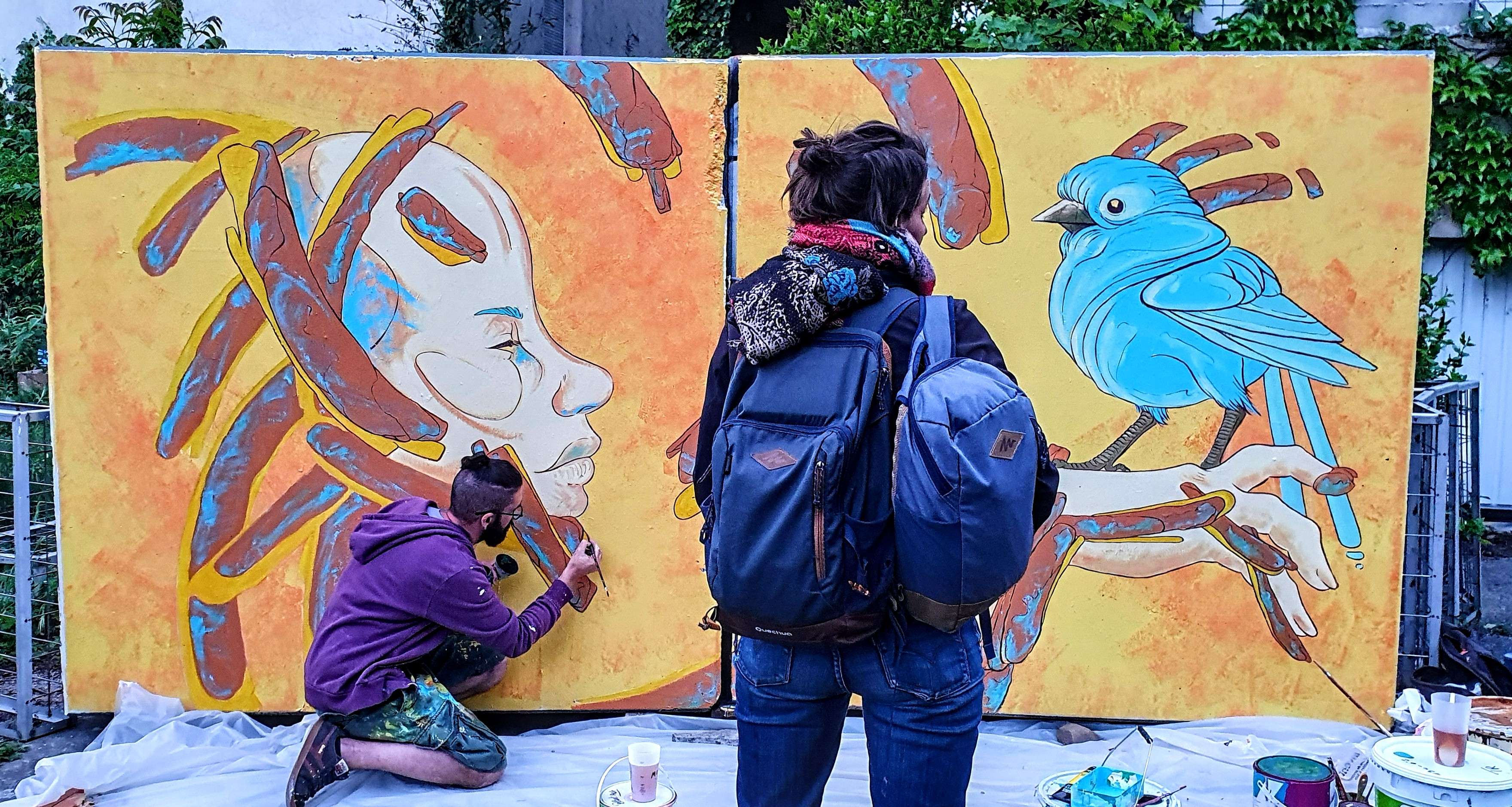 
								Street-art graffiti fresque 
								Bounka 
									53 a Rue Saint-Pierre de Vaise
									69009
									Lyon
									France 
									Pat Finder
								Street-Art-Safari.com
								