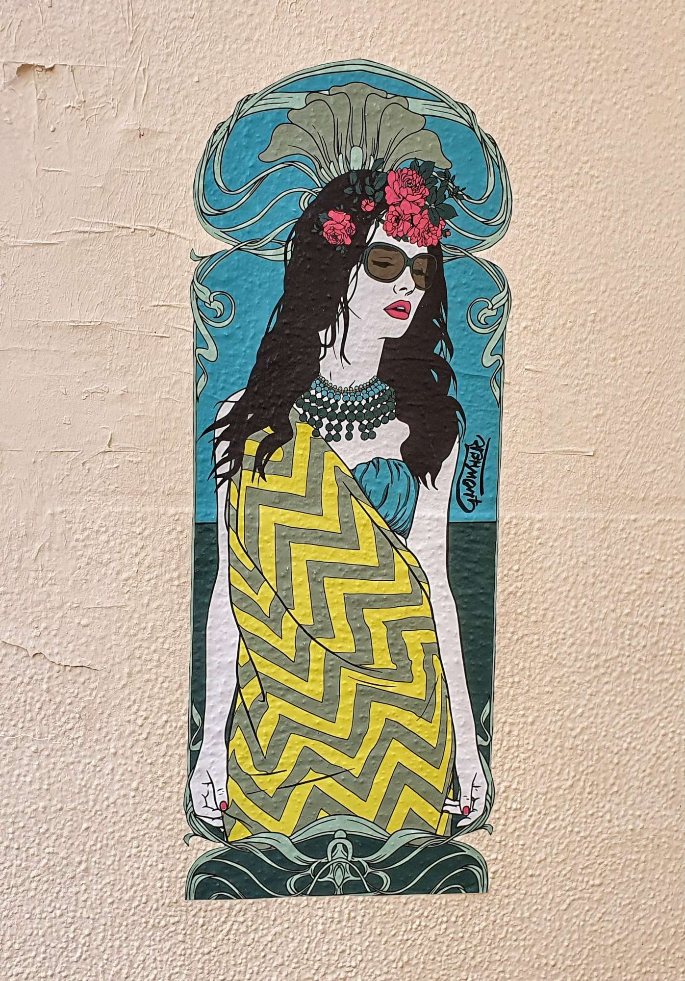 
								Street-art graffiti fresque 
								Florina Aledo Perez 
									34 Rue Jean-Baptiste-Say
									69001
									Lyon
									France 
									Pat Finder
								Street-Art-Safari.com
								